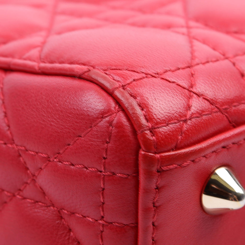 Lady Dior ABCDior Small Red