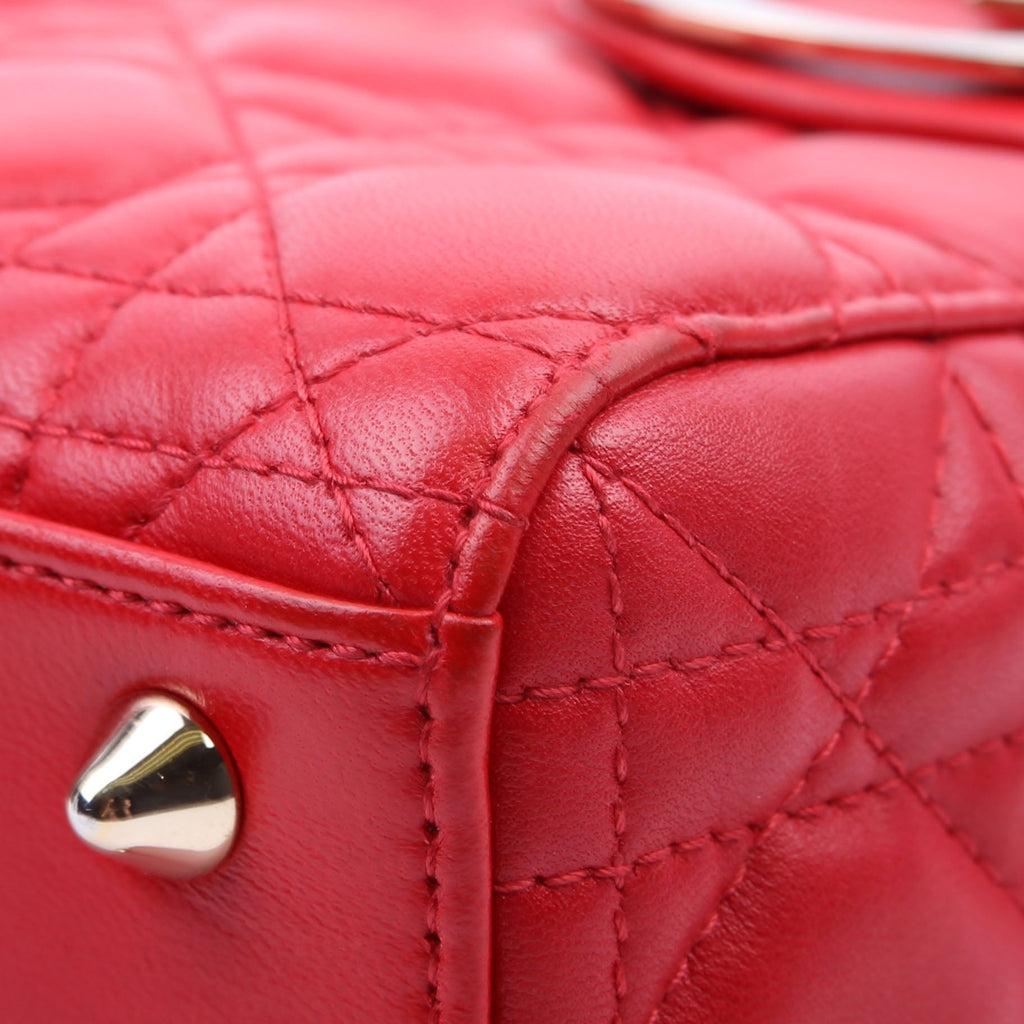 Lady Dior ABCDior Small Red