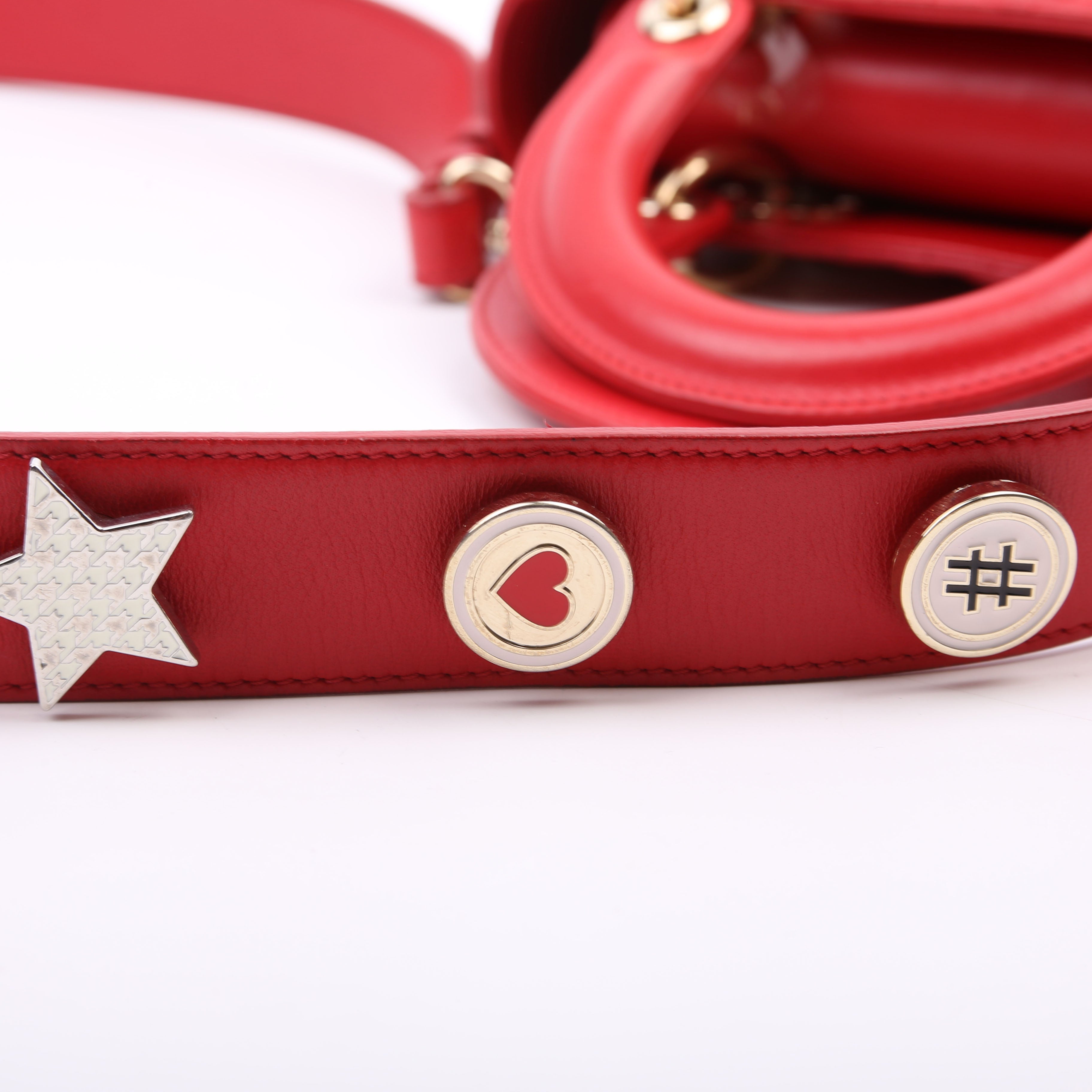 Lady Dior ABCDior Small Red