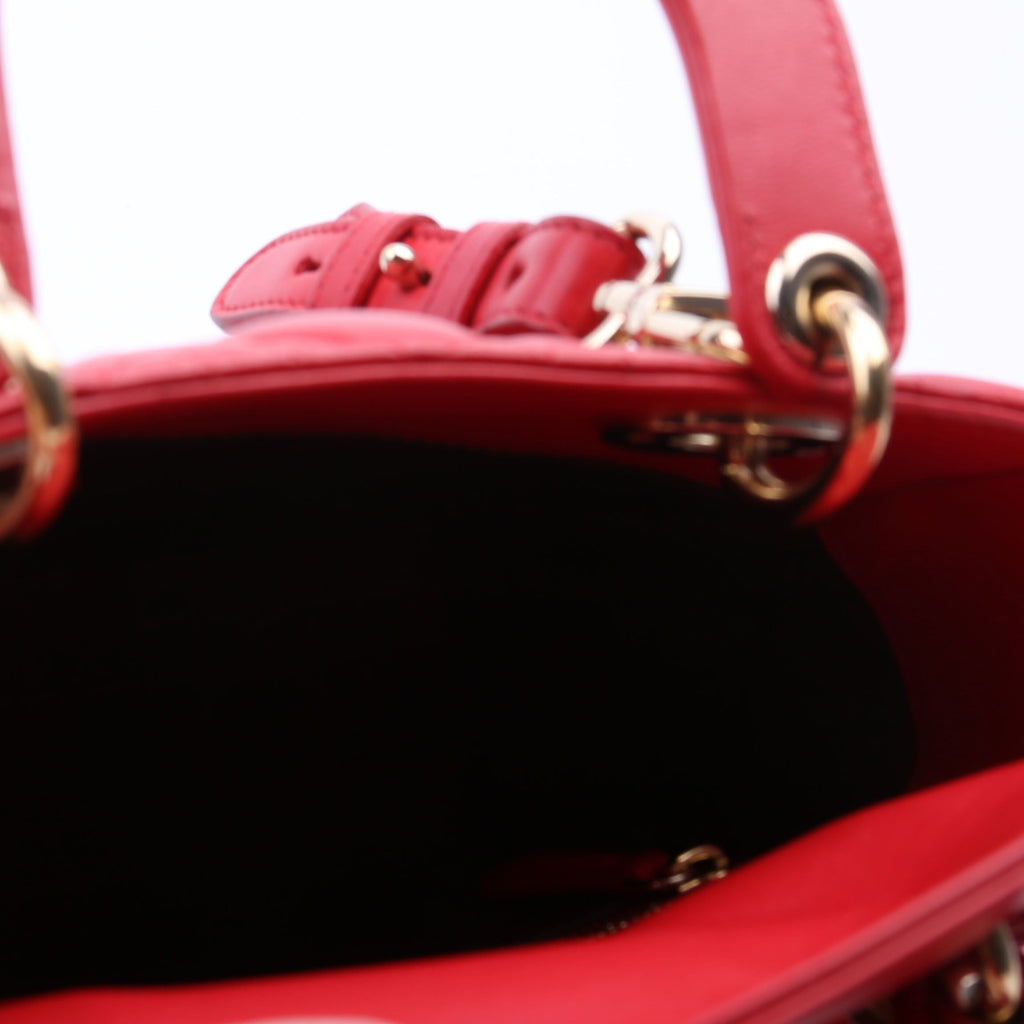 Lady Dior ABCDior Small Red