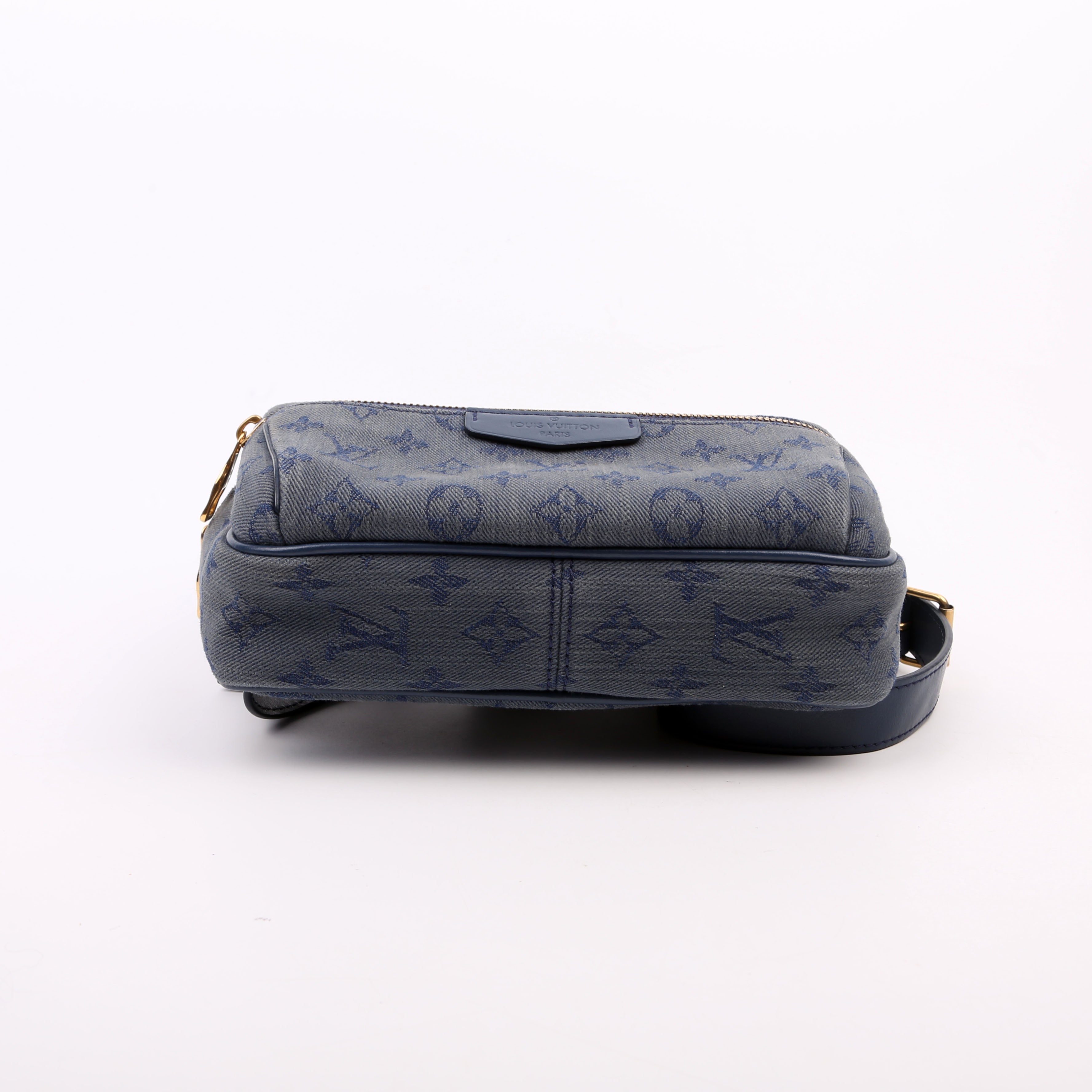 Outdoor Bumbag Denim Monogram Blue