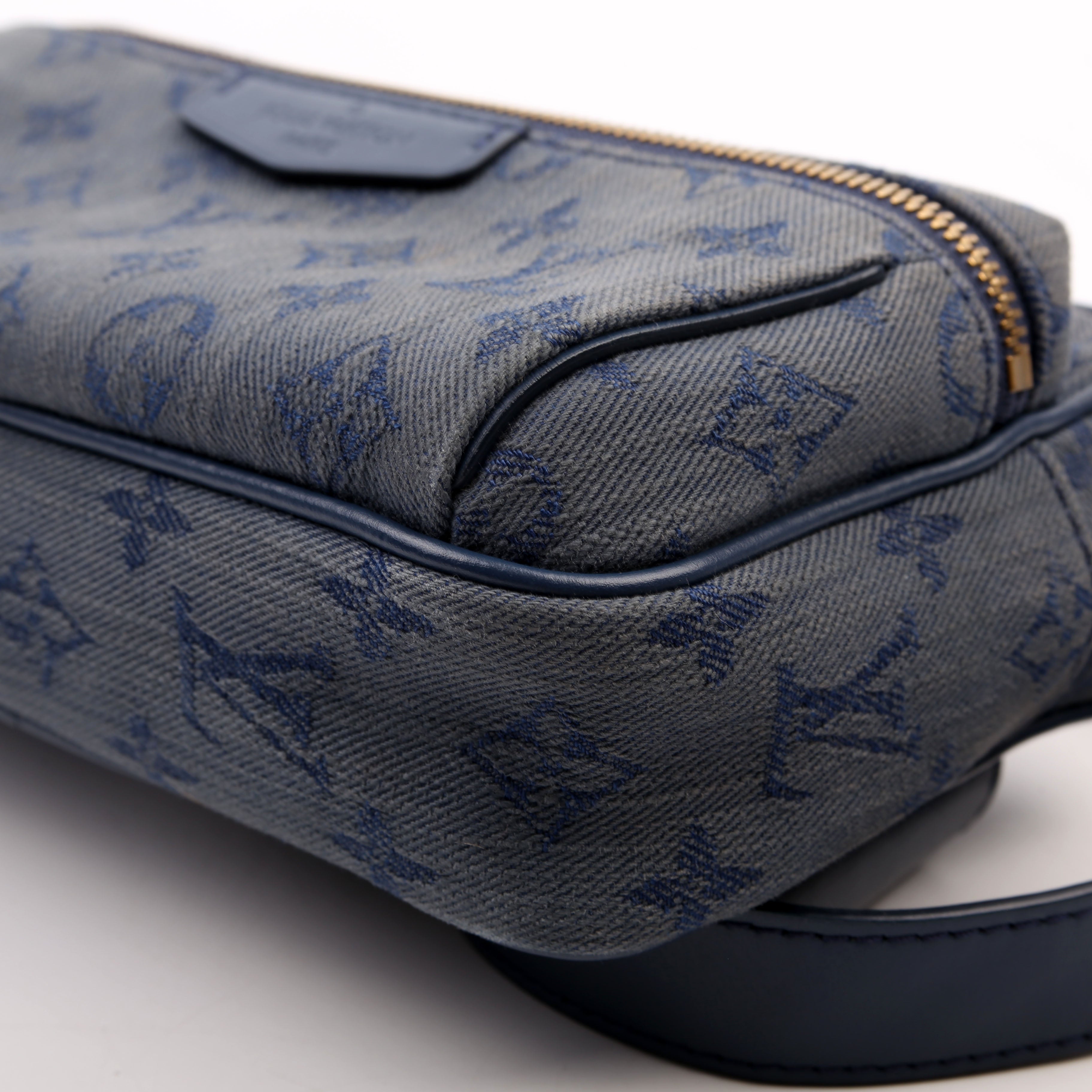 Outdoor Bumbag Denim Monogram Blue