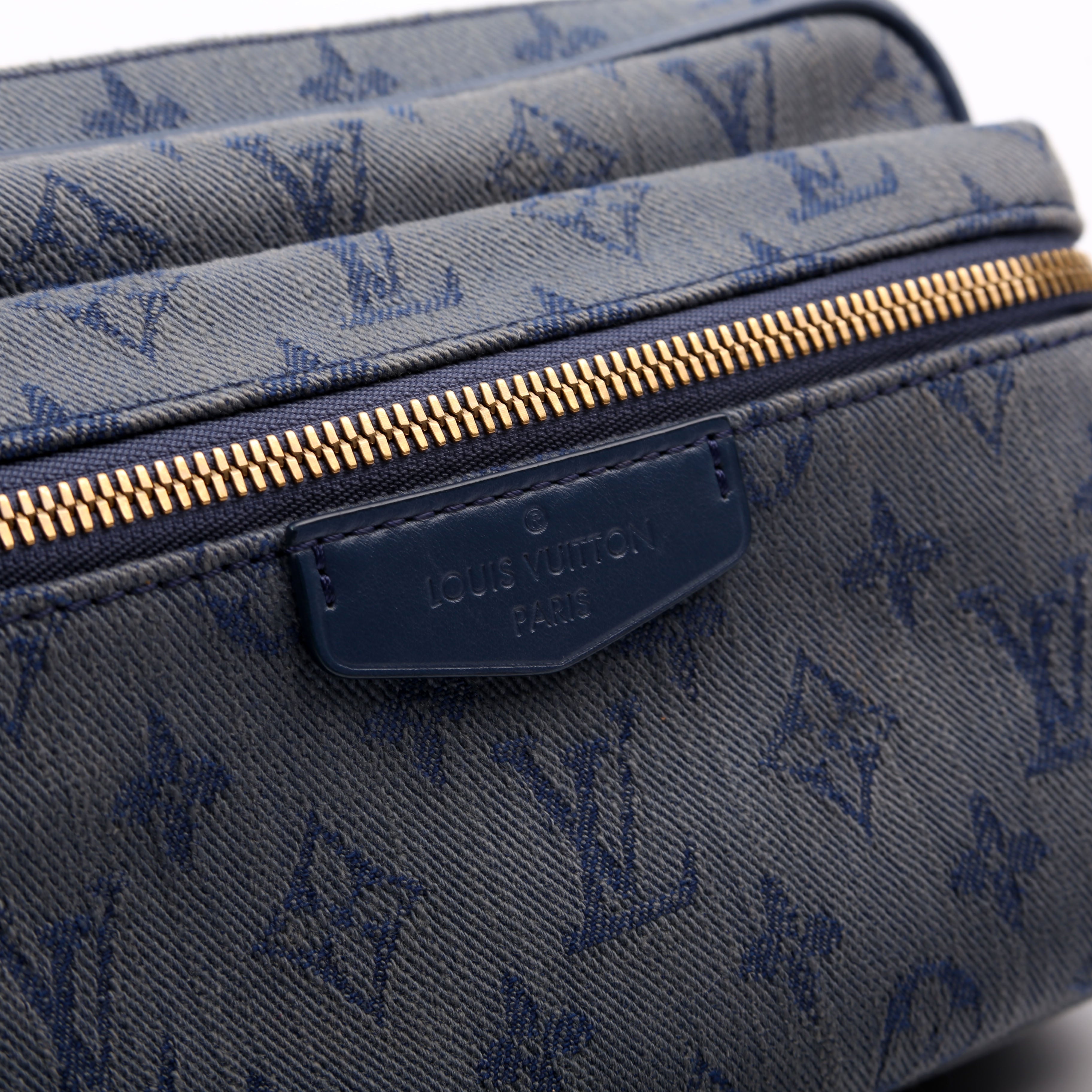 Outdoor Bumbag Denim Monogram Blue