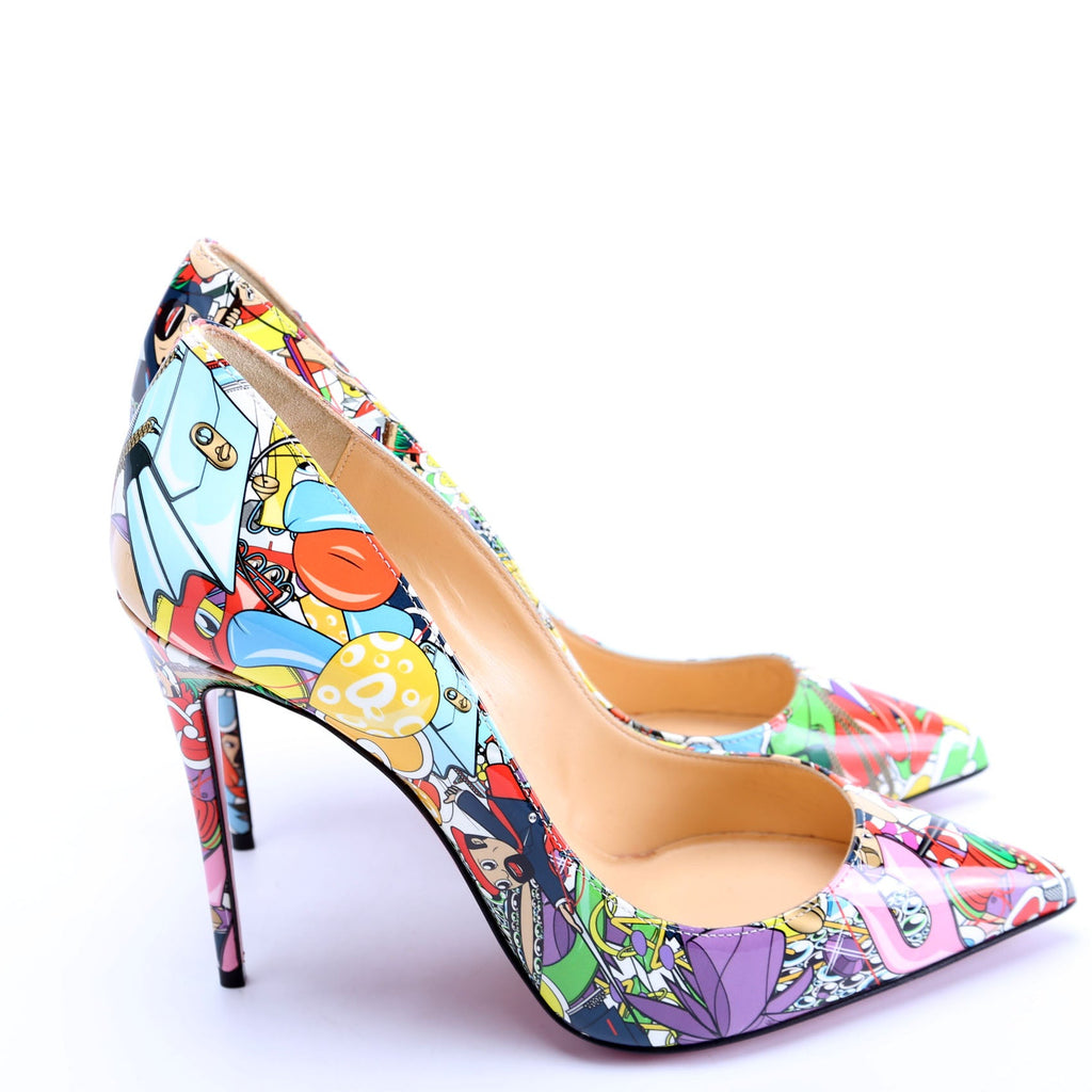 Pigalle Follies Patent 100MM Size 37 Multicolor