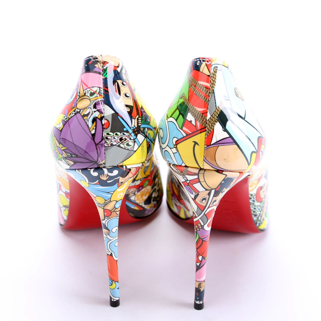 Pigalle Follies Patent 100MM Size 37 Multicolor