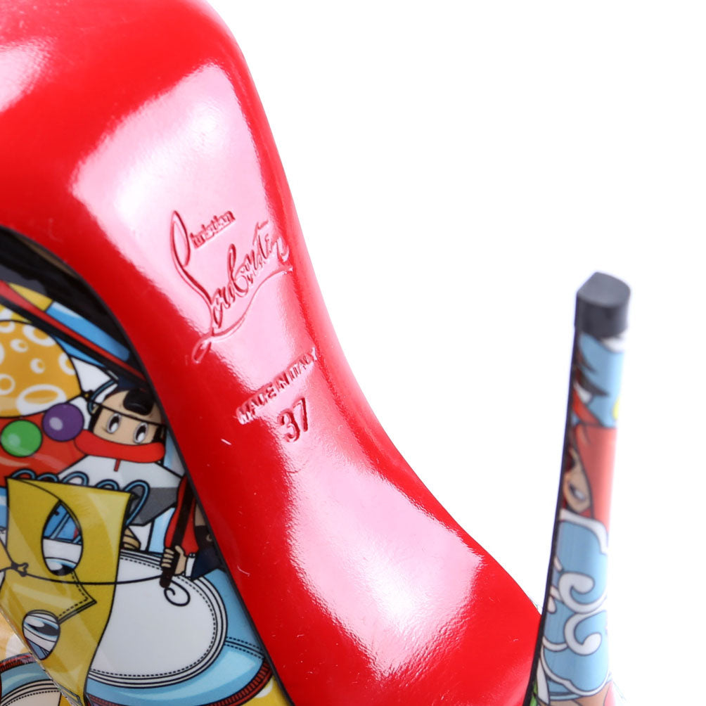 Pigalle Follies Patent 100MM Size 37 Multicolor