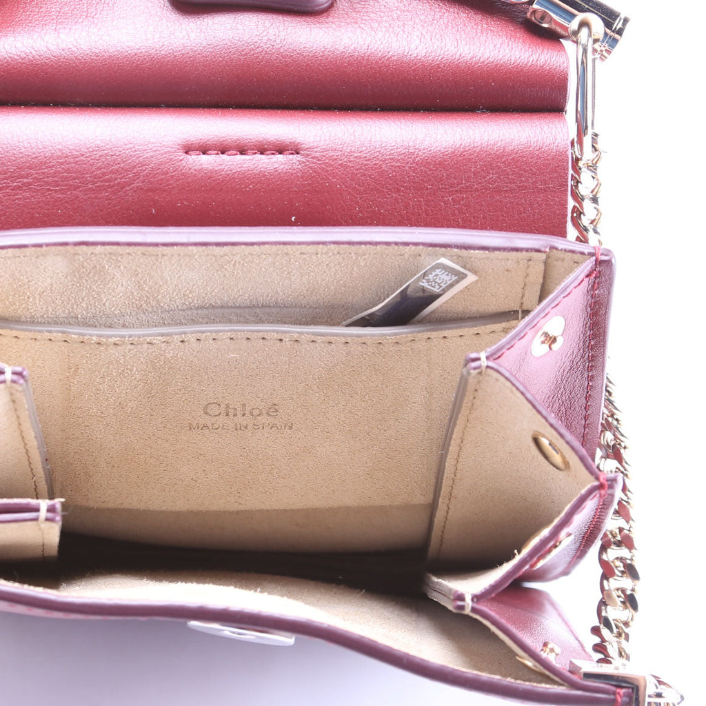 Faye Small Bracelet Bag Red