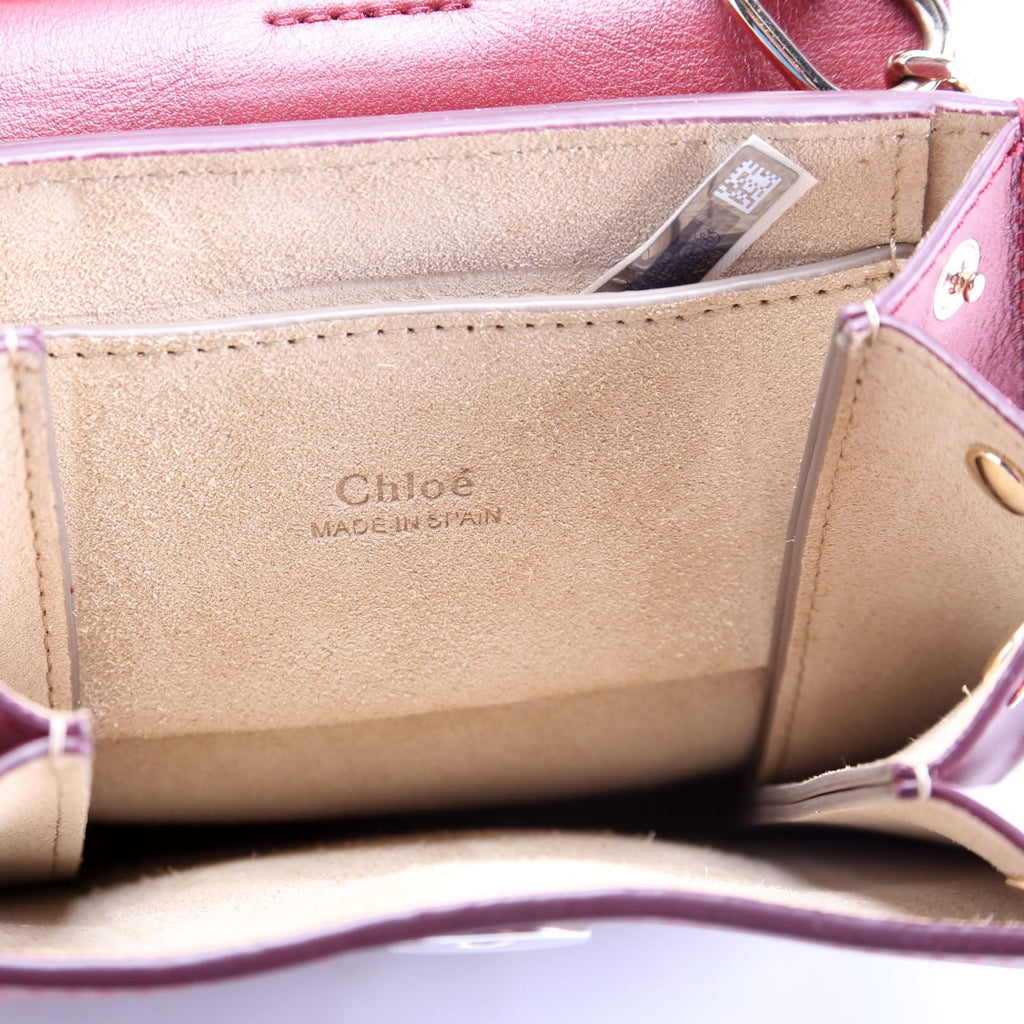 Faye Small Bracelet Bag Red