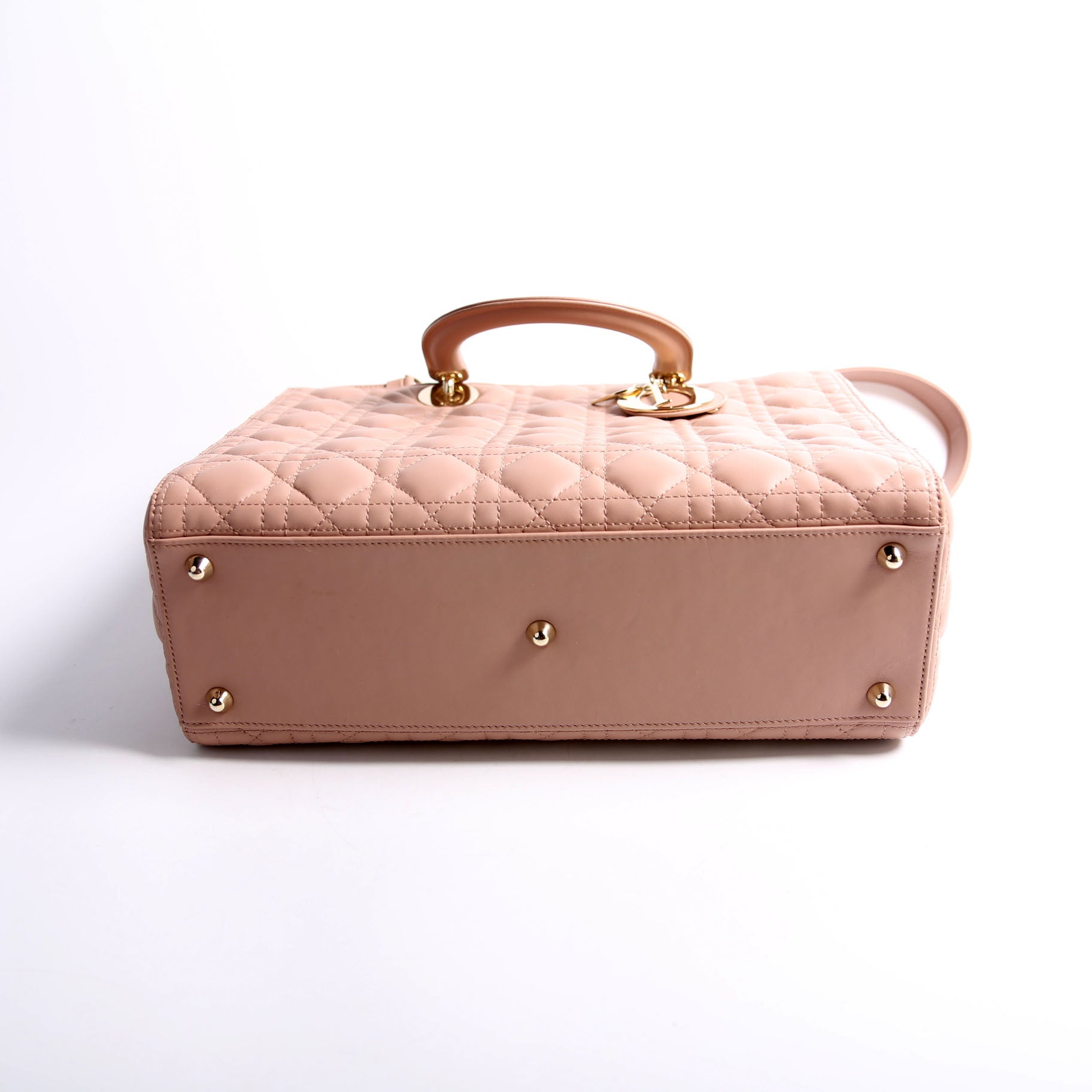Dior Lady Dior Large Lambskin Newer Pink