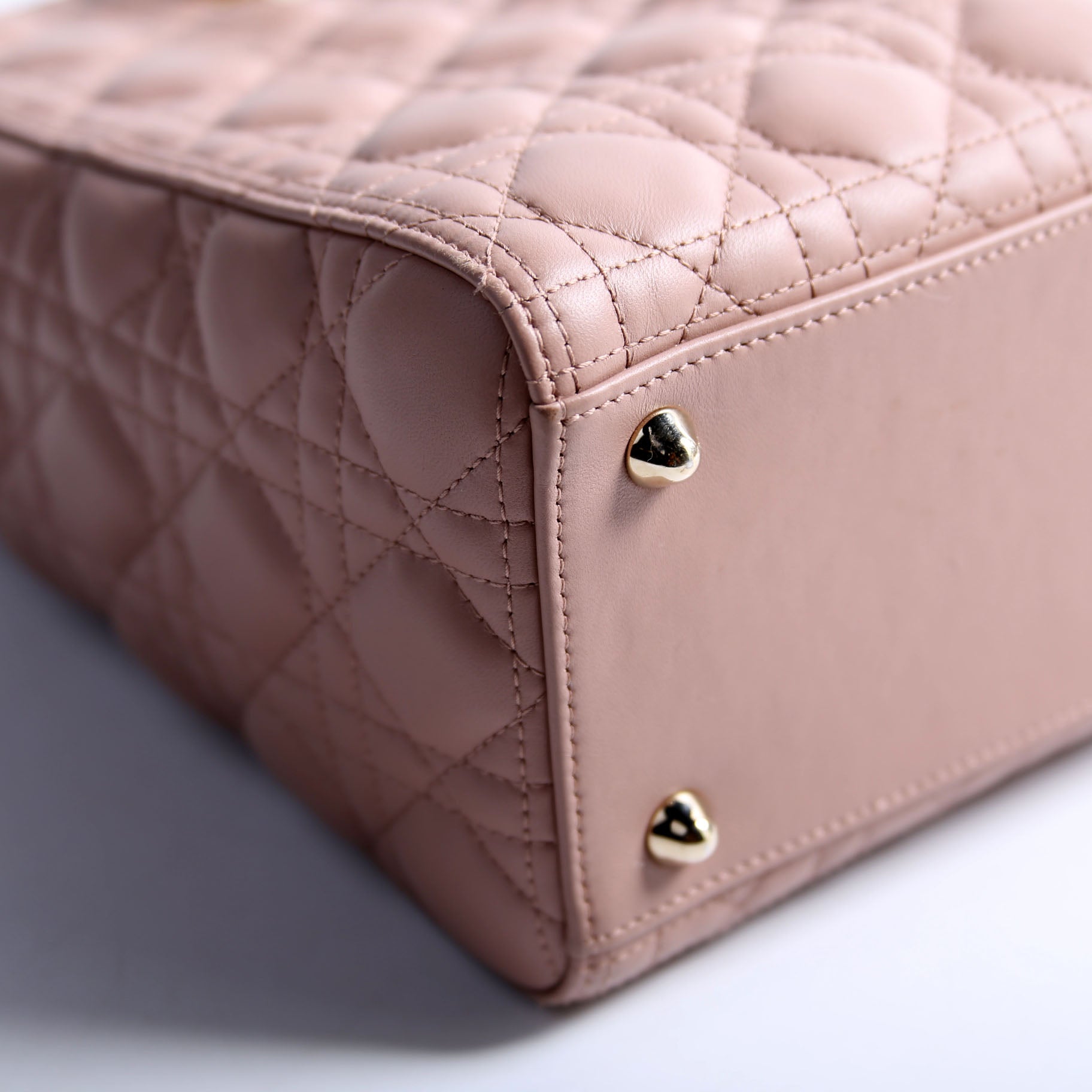 Dior Lady Dior Large Lambskin Newer Pink