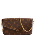 Pochette Felicie Monogram Berry
