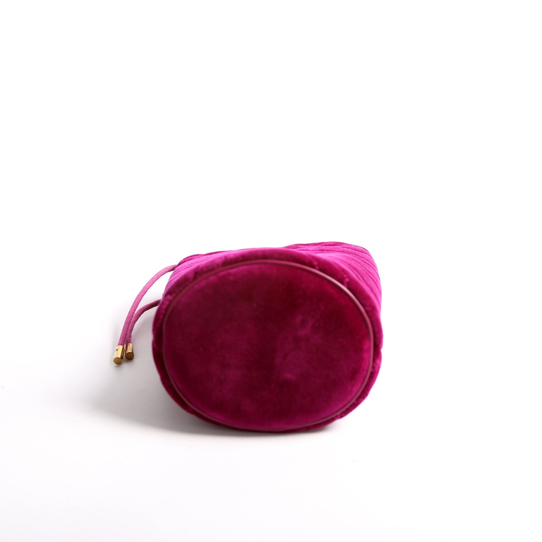 575163 Velvet Marmont Mini Bucket Purple
