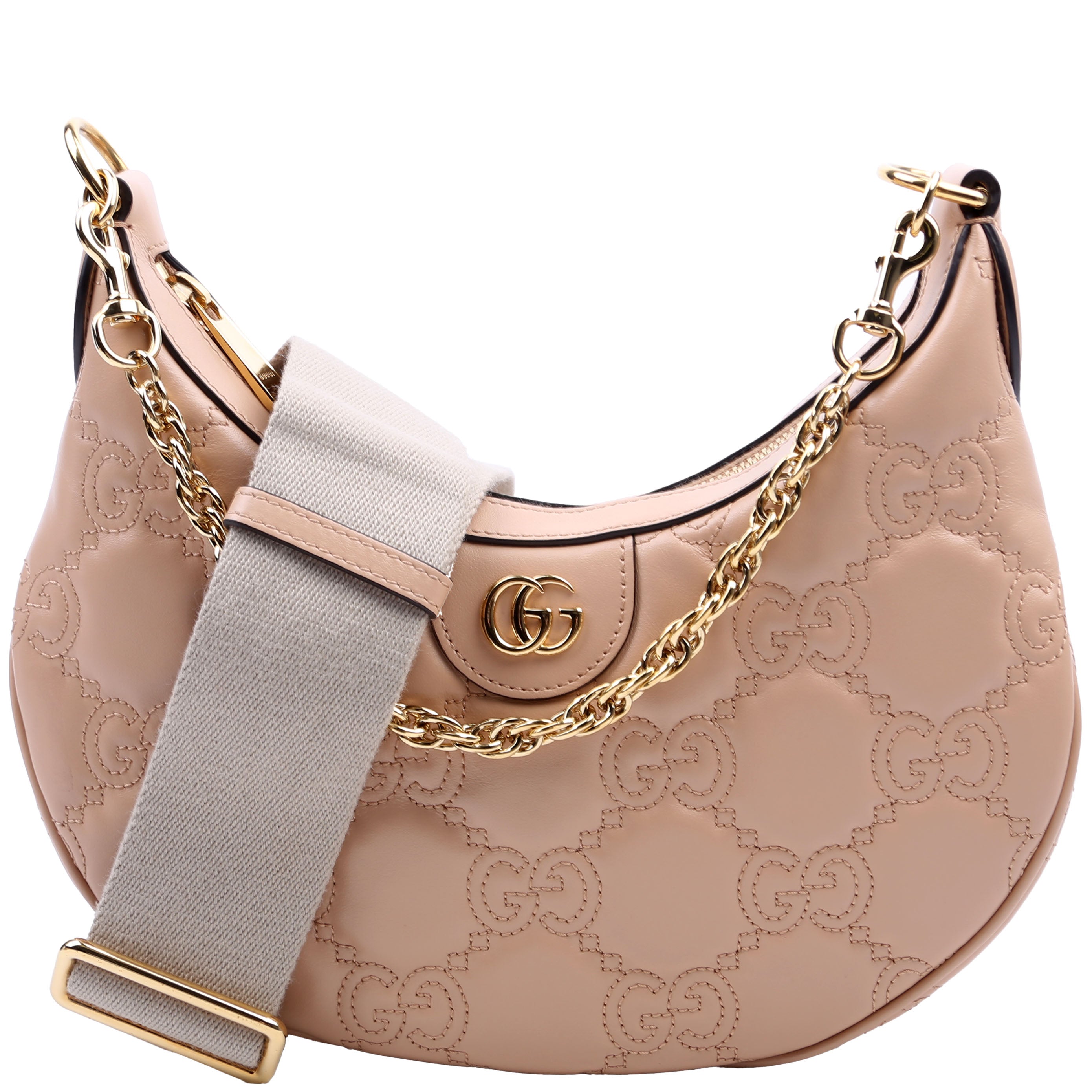 Gucci 739709 Matelasse Small Bag Tan