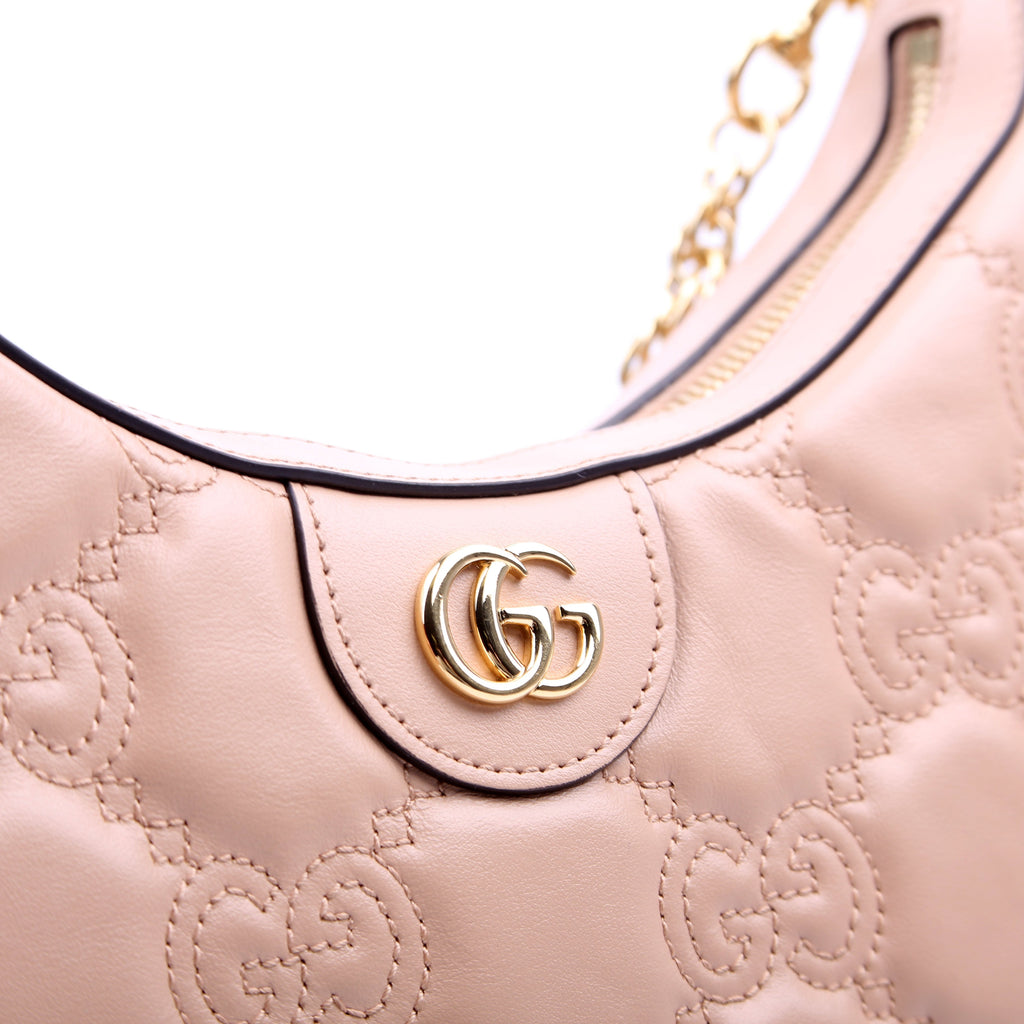 Gucci 739709 Matelasse Small Bag Tan