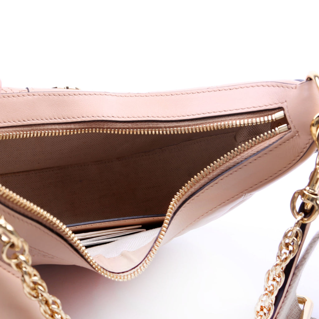 Gucci 739709 Matelasse Small Bag Tan