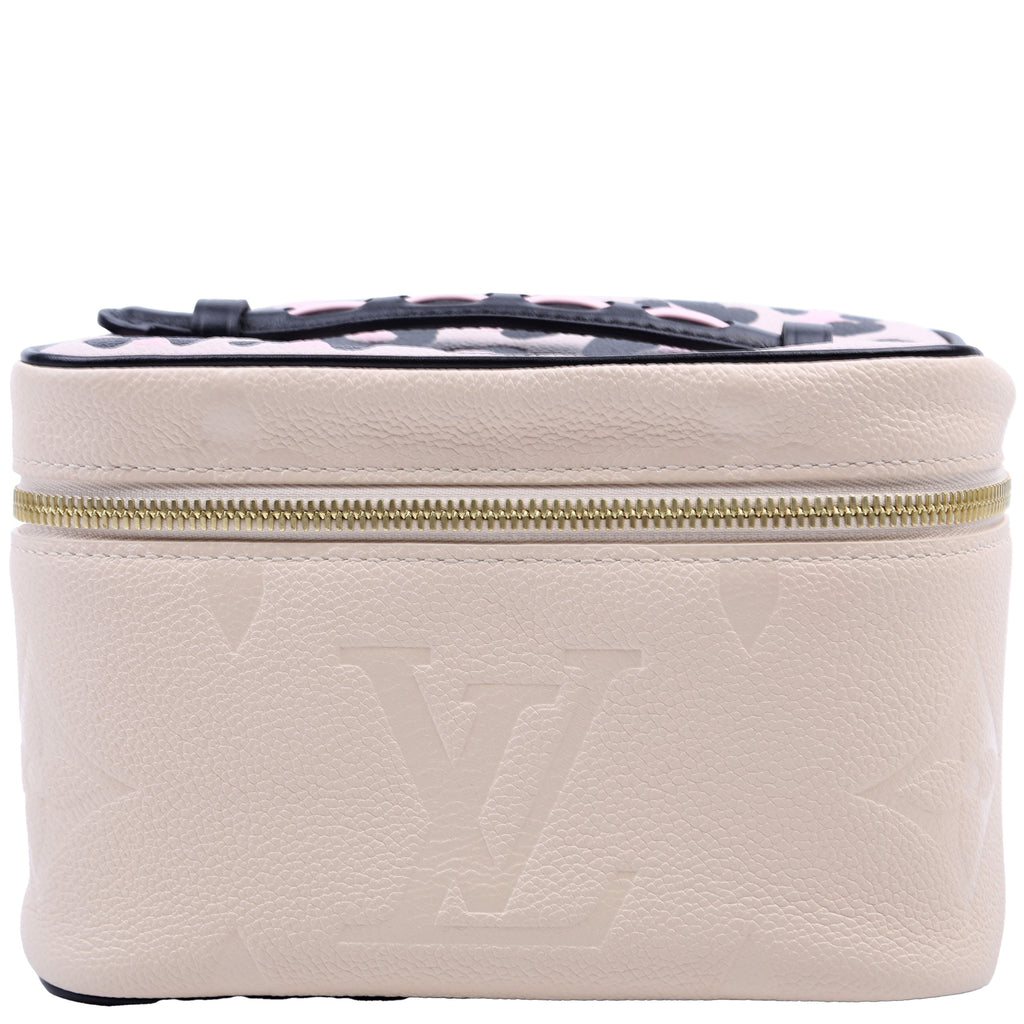 Nice Mini Toiletry Pouch Giant Empreinte Wild At Heart Cream/Pink