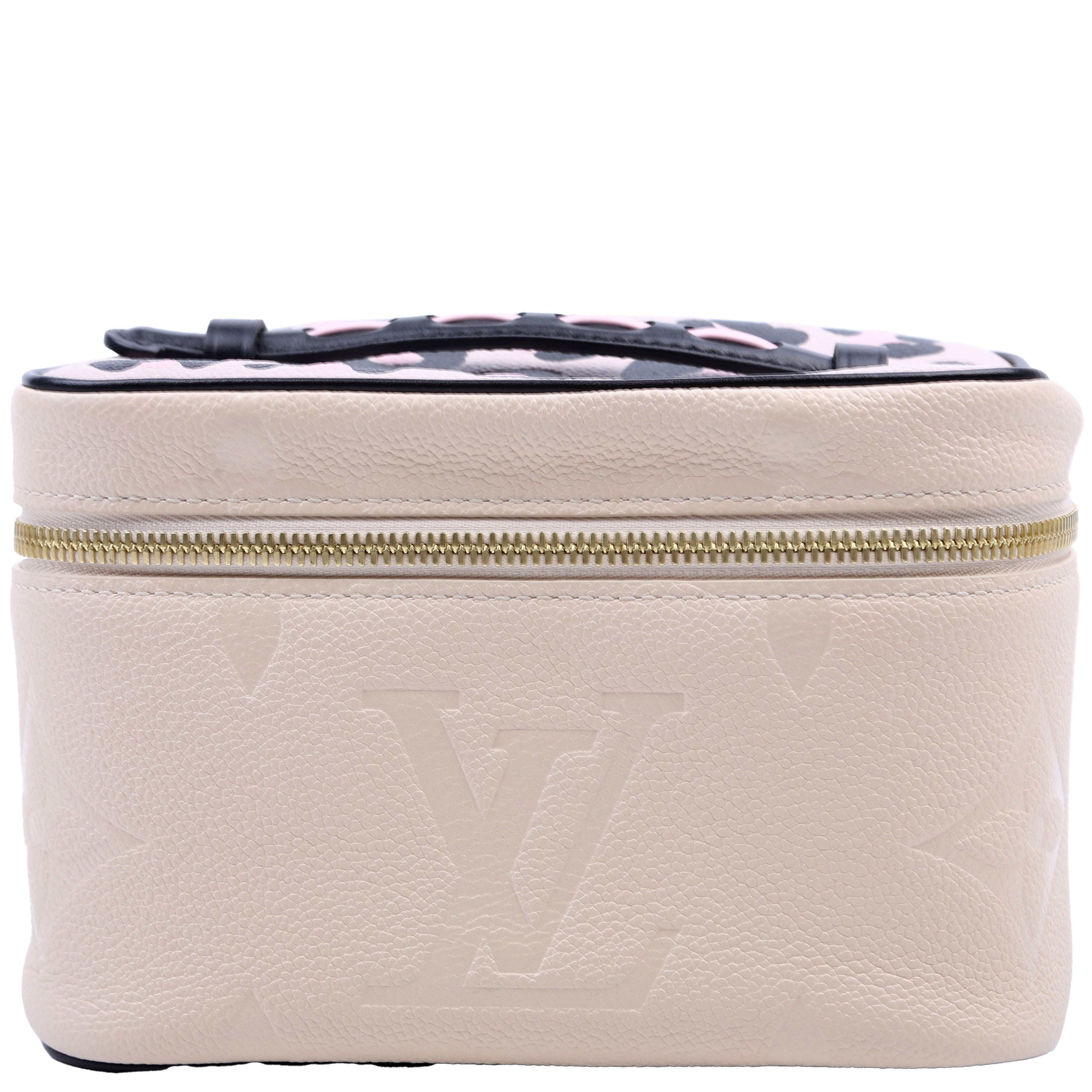 Nice Mini Toiletry Pouch Giant Empreinte Wild At Heart Cream/Pink