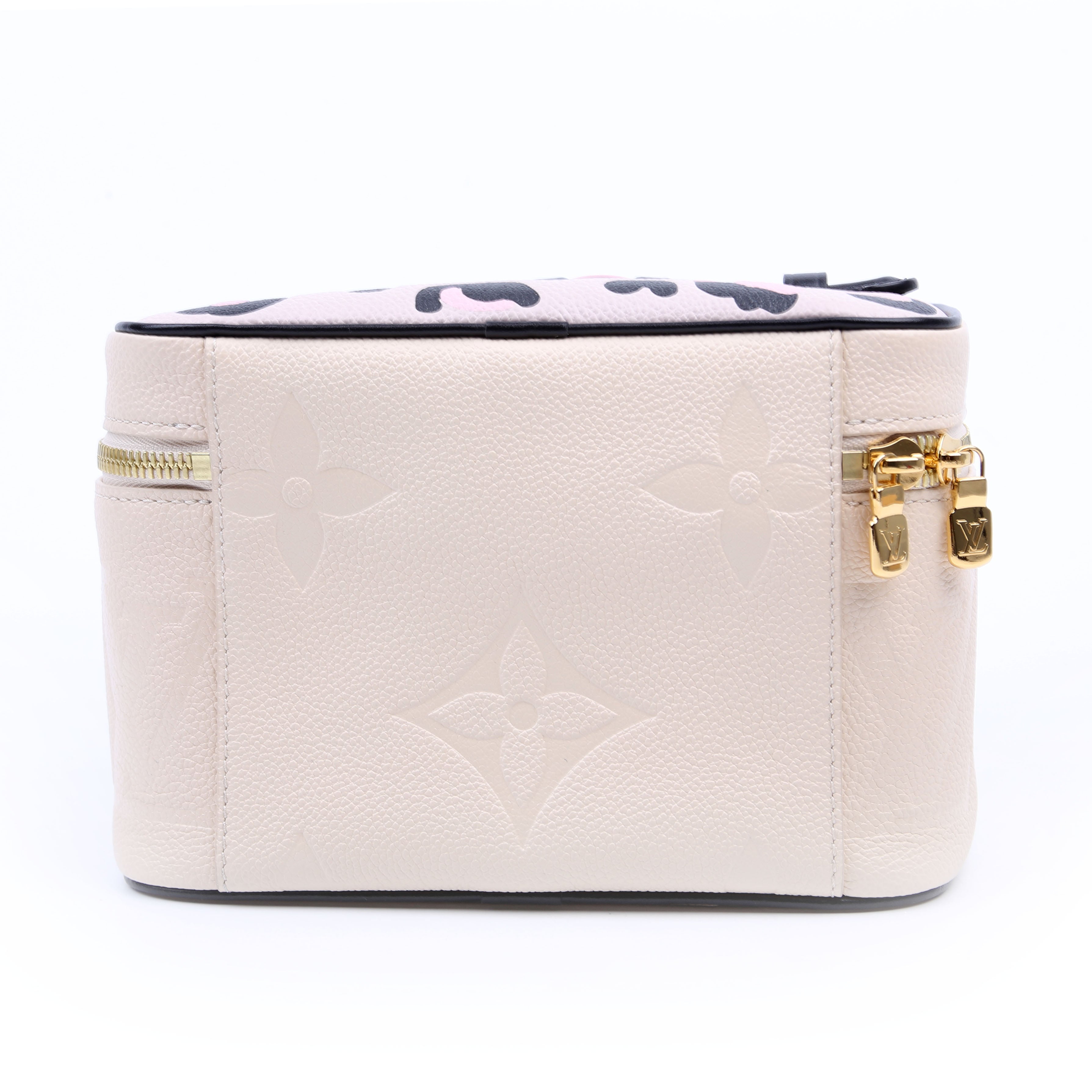 Nice Mini Toiletry Pouch Giant Empreinte Wild At Heart Cream/Pink