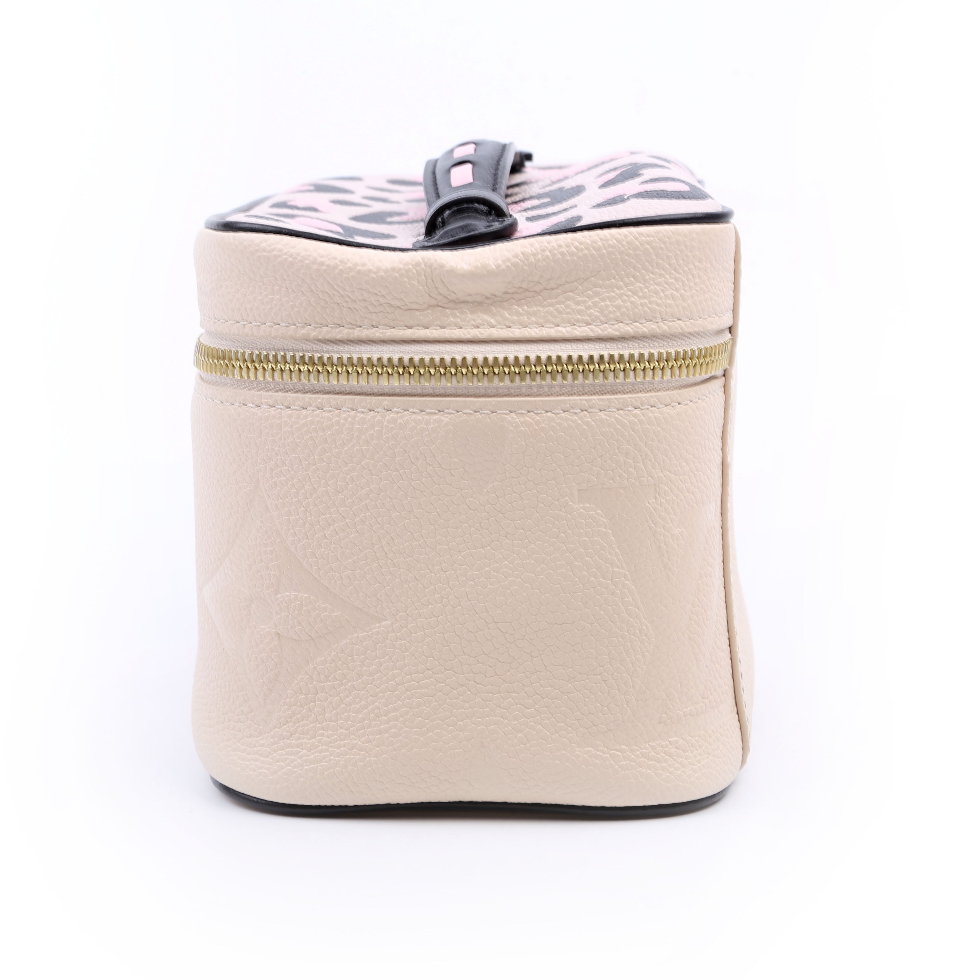 Nice Mini Toiletry Pouch Giant Empreinte Wild At Heart Cream/Pink