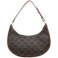 Ava Triomphe Medium Canvas/Calfskin Brown