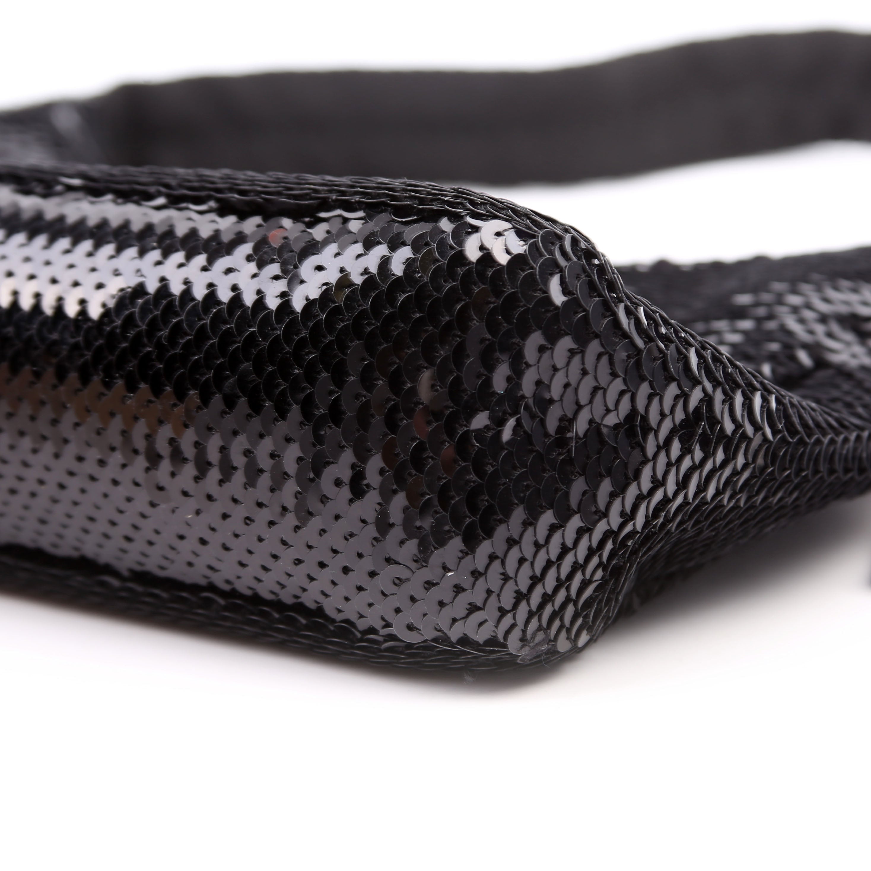 Prada Re-Edition 2000 Sequin Mini Bag Black/White