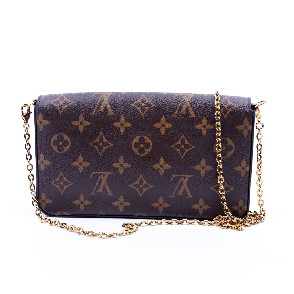 Pochette Felicie Monogram Berry