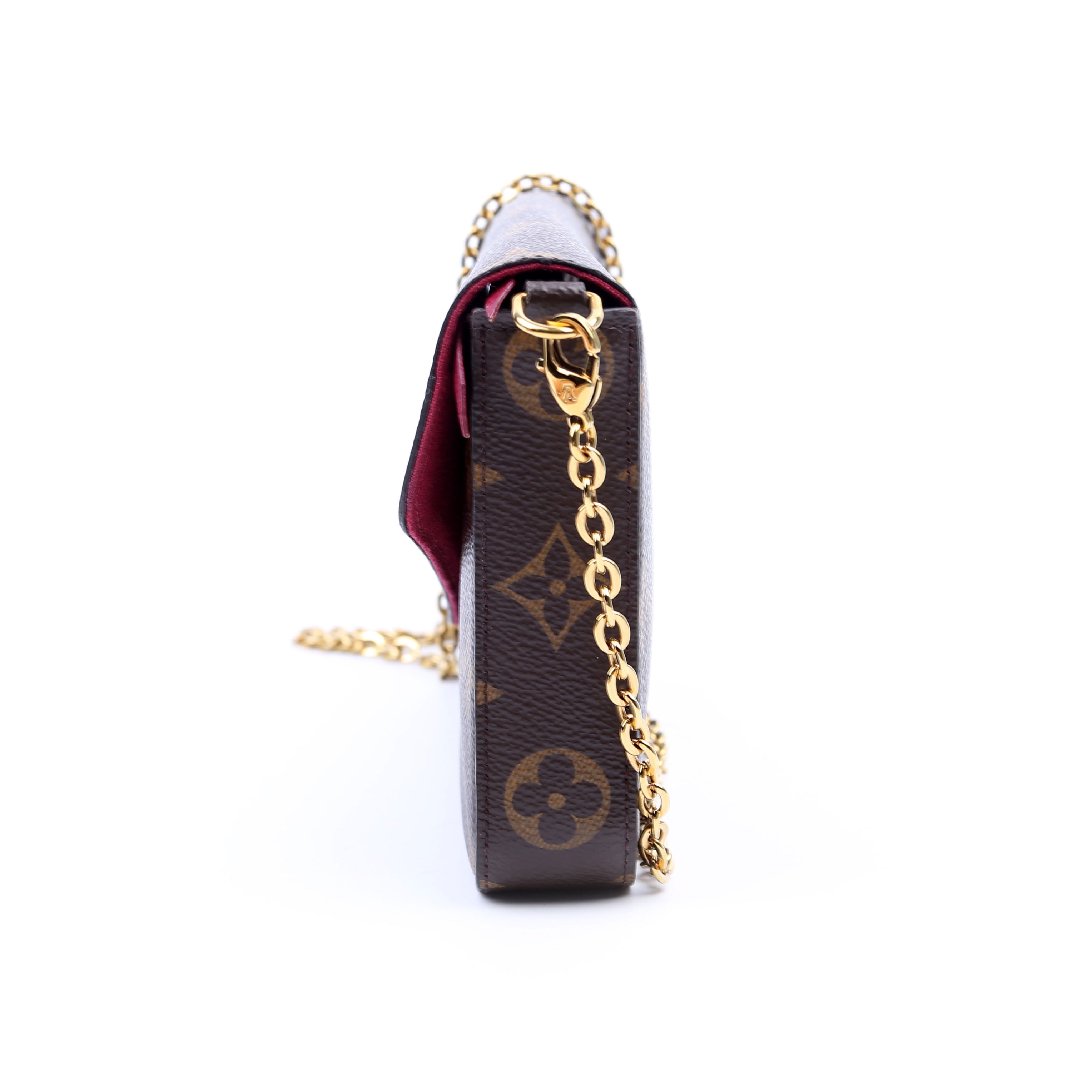 Pochette Felicie Monogram Berry