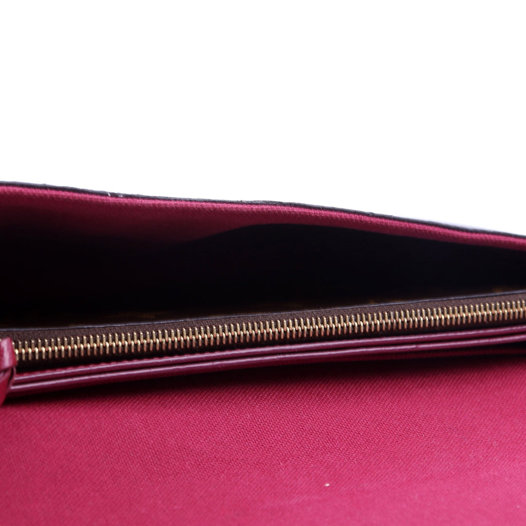 Pochette Felicie Monogram Berry