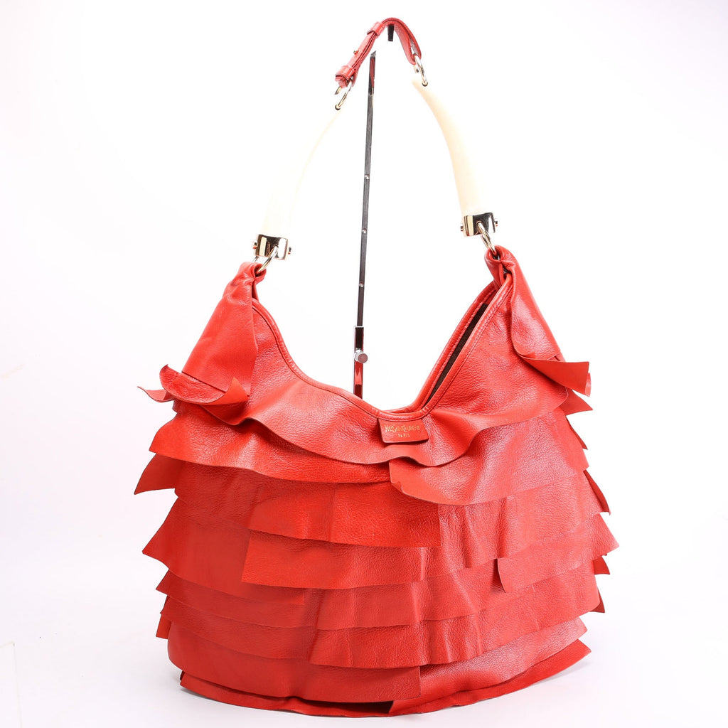 Saint Tropez Hobo Red