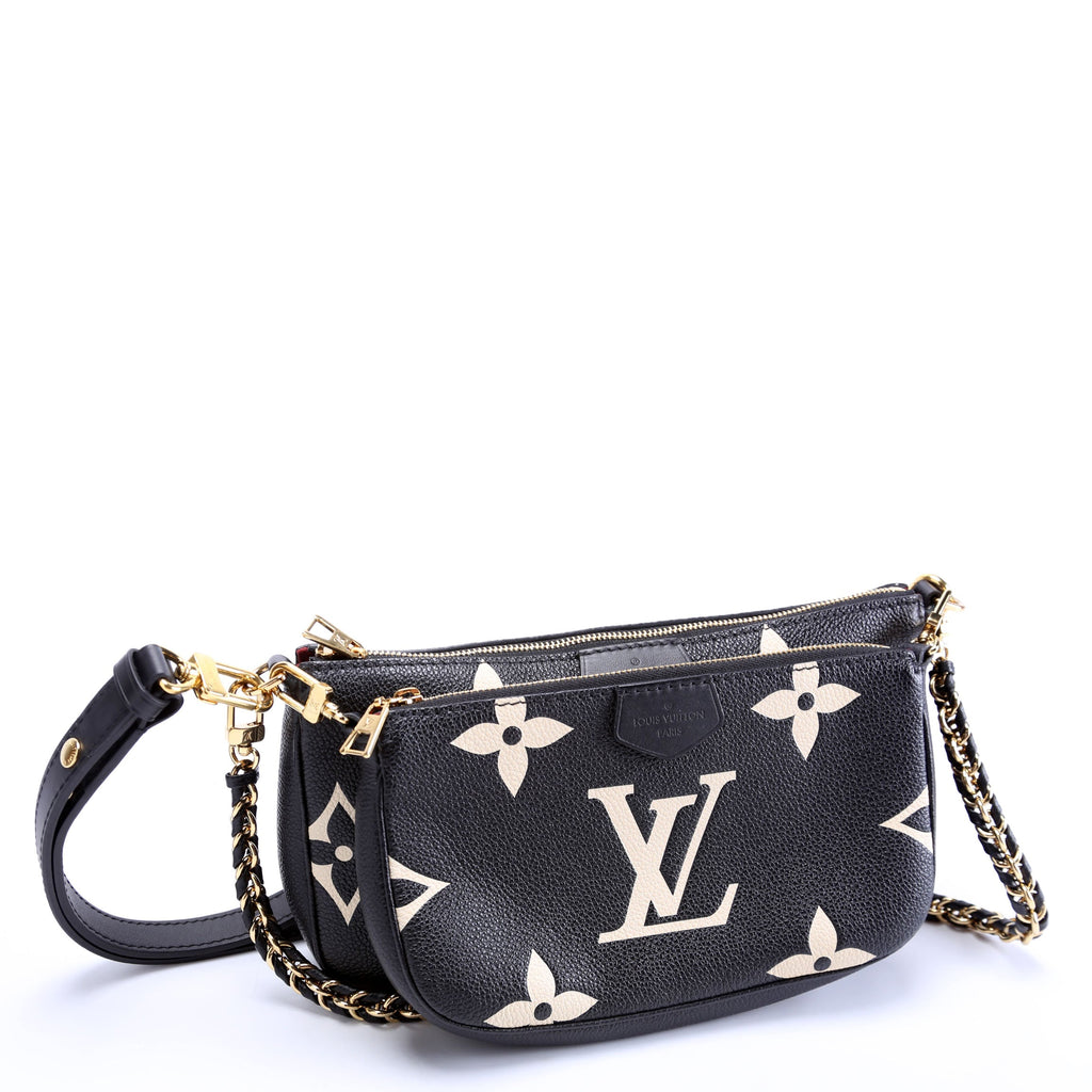 Multi Pochette Bicolor Empreinte