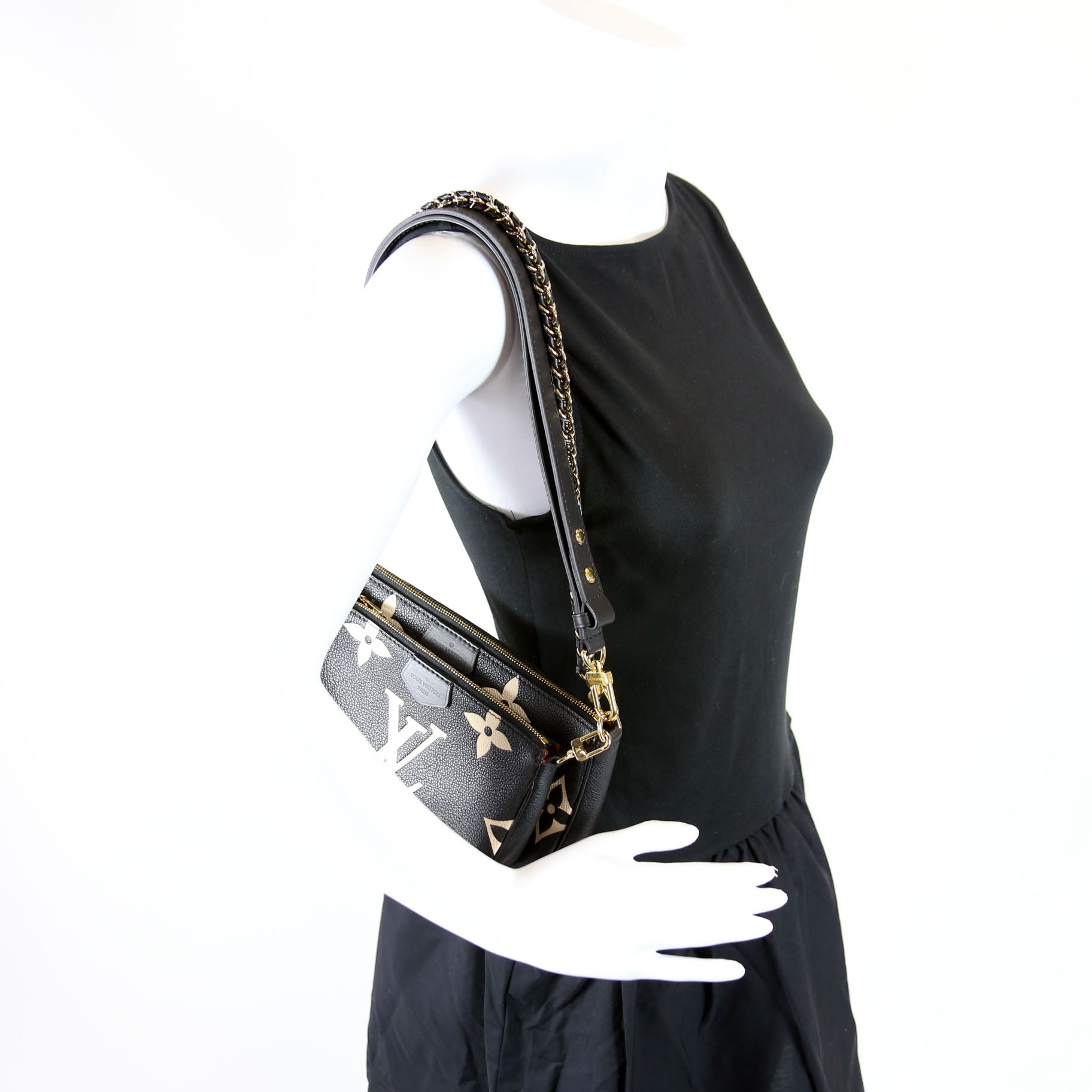 Multi Pochette Bicolor Empreinte