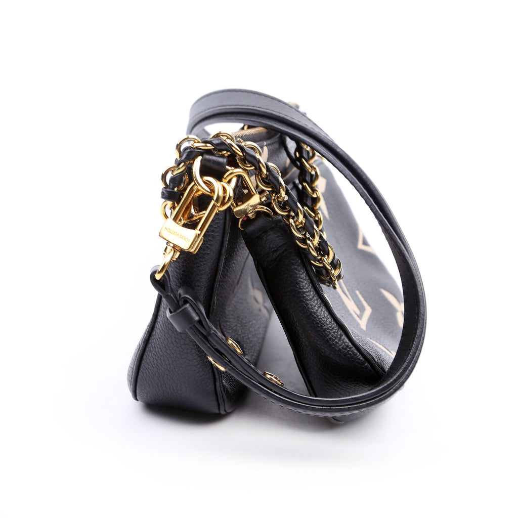 Multi Pochette Bicolor Empreinte Black/Beige