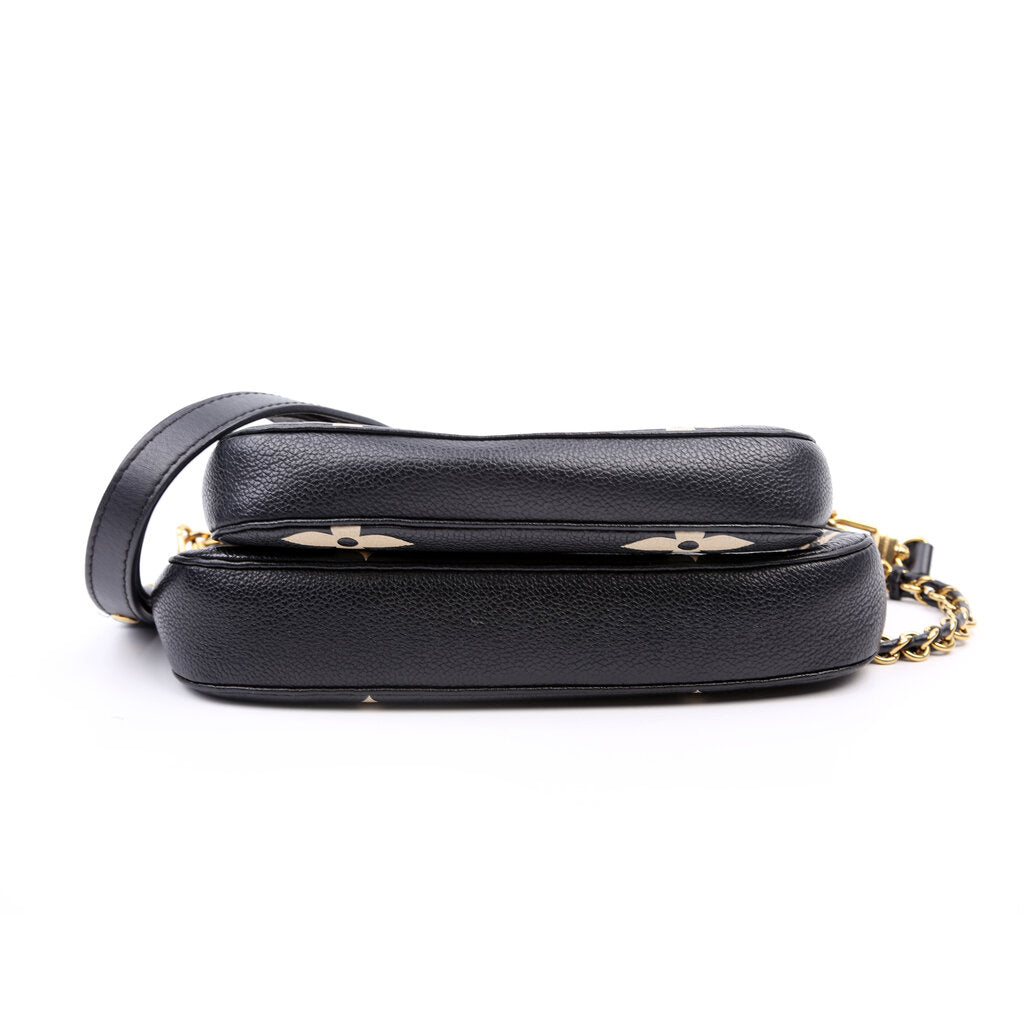 Multi Pochette Bicolor Empreinte Black/Beige