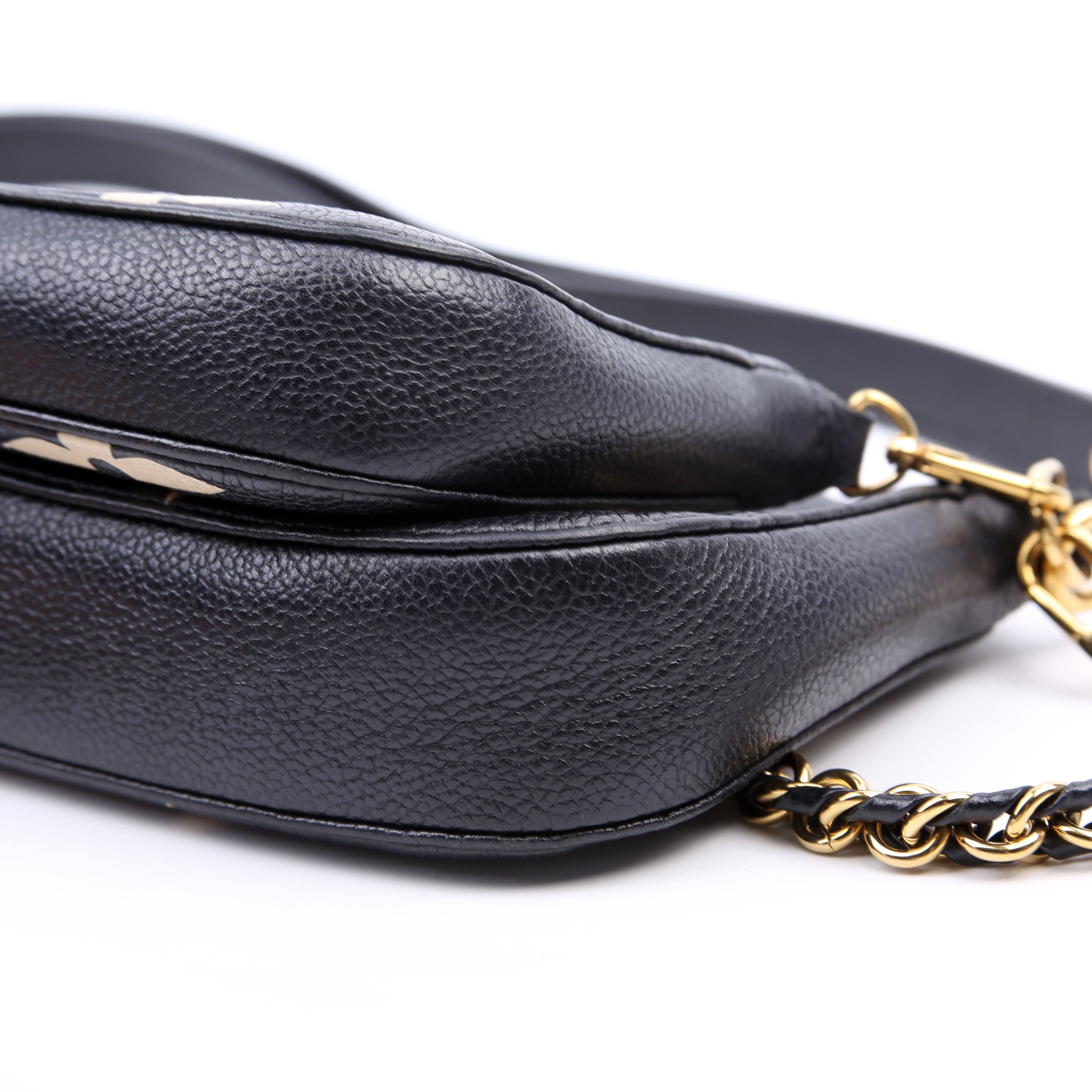 Multi Pochette Bicolor Empreinte Black/Beige