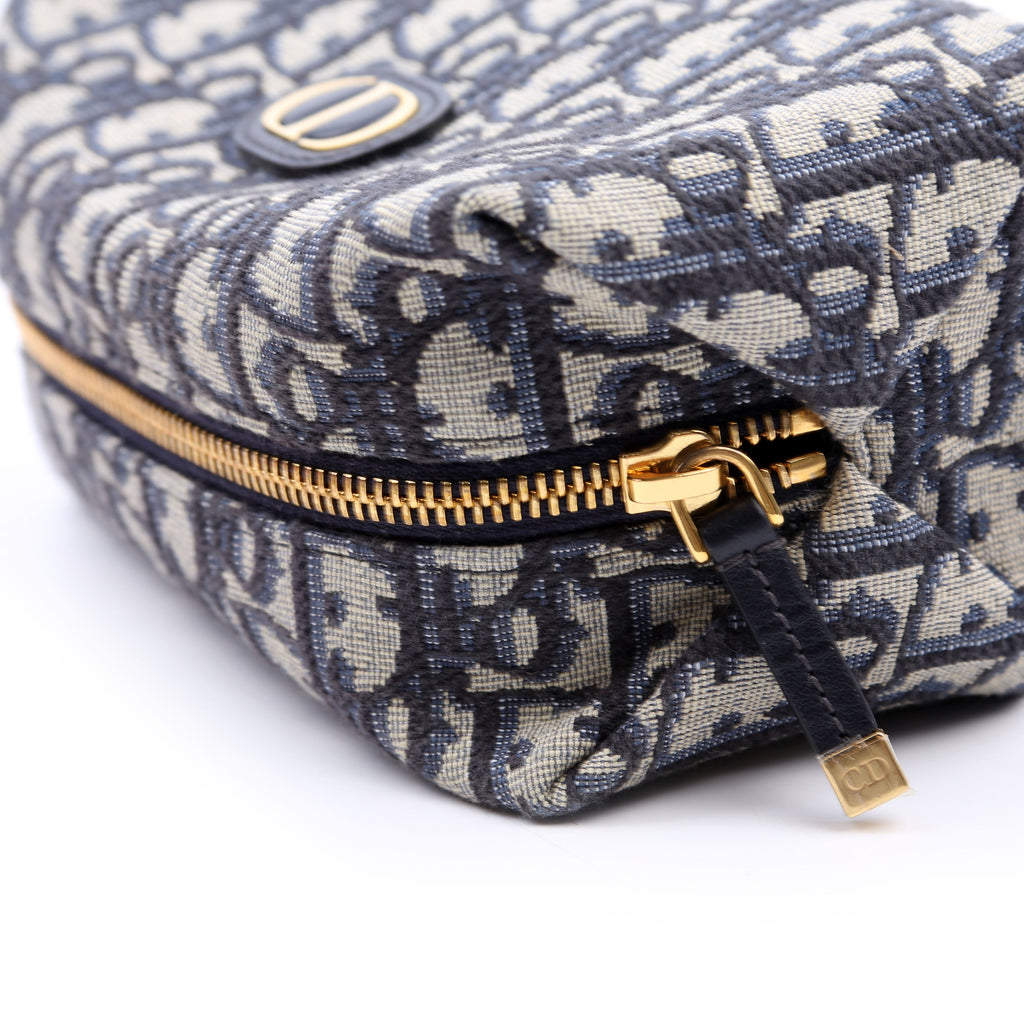30 Montaigne Venus Pouch Oblique Navy/Beige