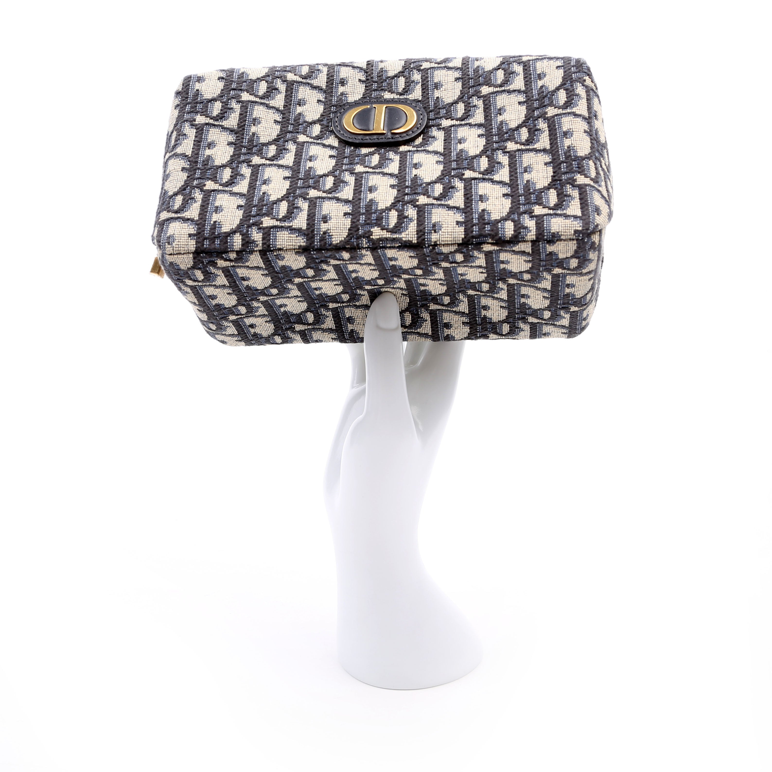 30 Montaigne Venus Pouch Oblique Navy/Beige