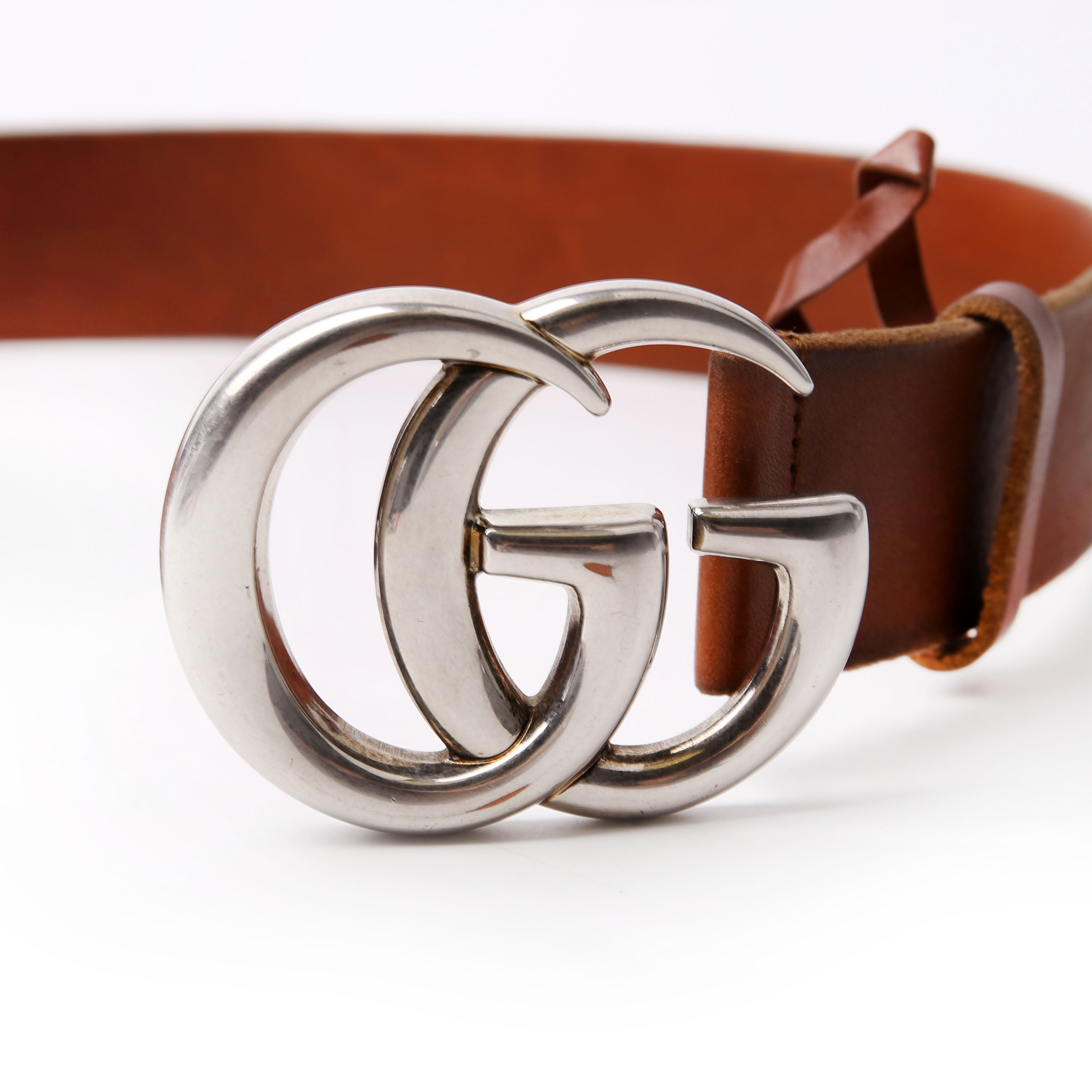 406831 GG Marmont Belt Size 90/36 Brown