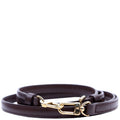 Leather Shoulder Strap Brown
