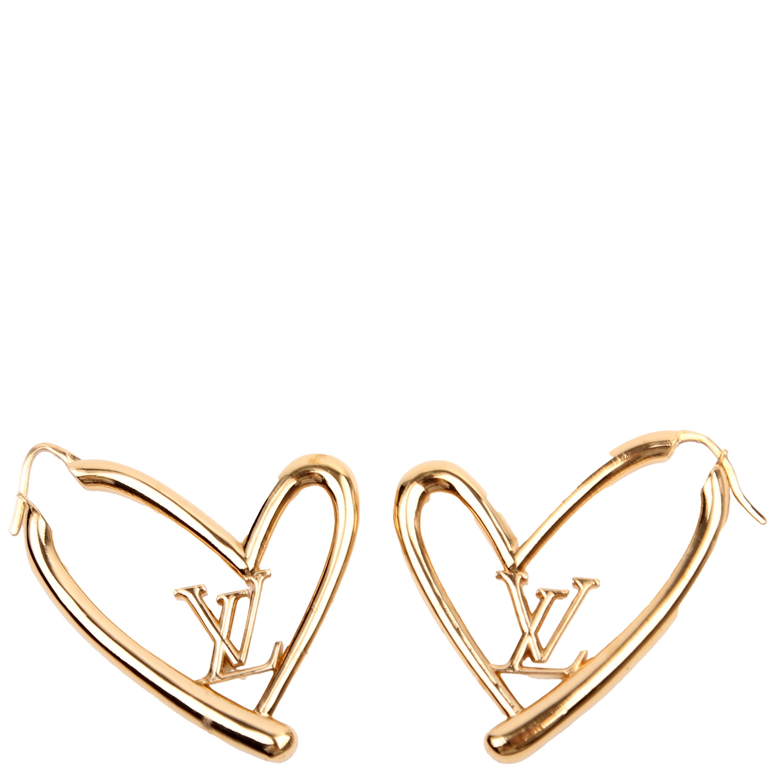 Fall In Love GM Earrings Gold