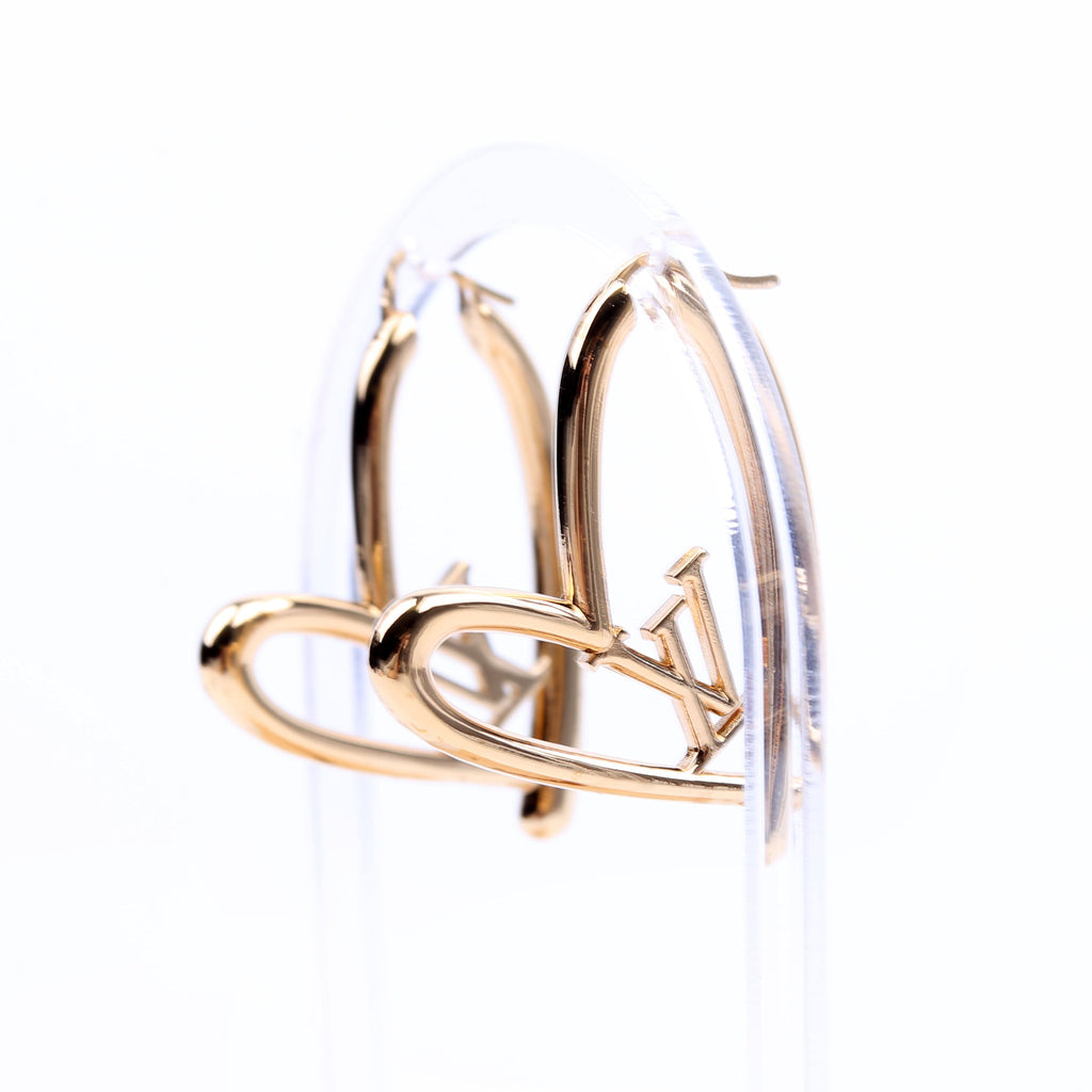 Fall In Love GM Earrings Gold