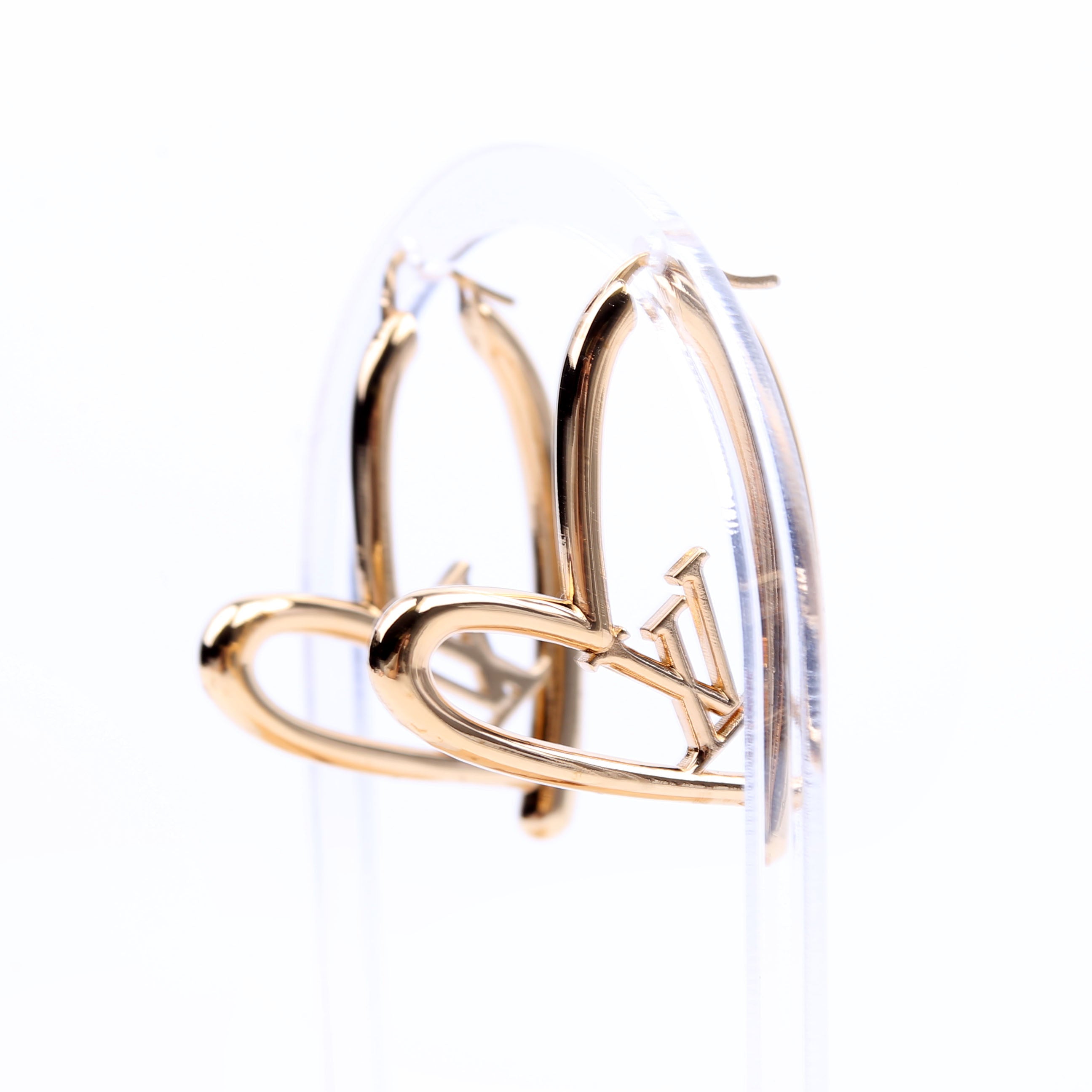 Fall In Love GM Earrings Gold