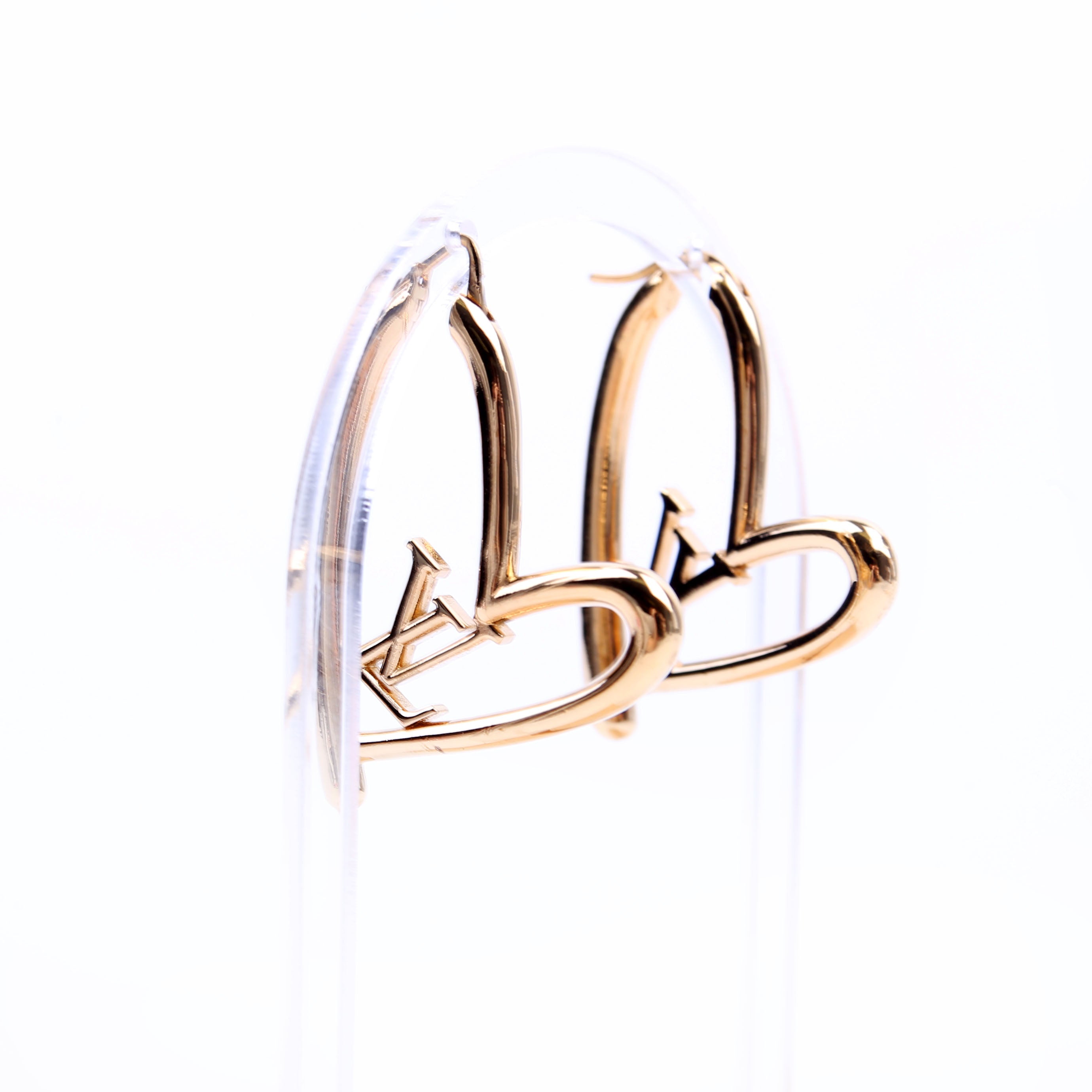 Fall In Love GM Earrings Gold