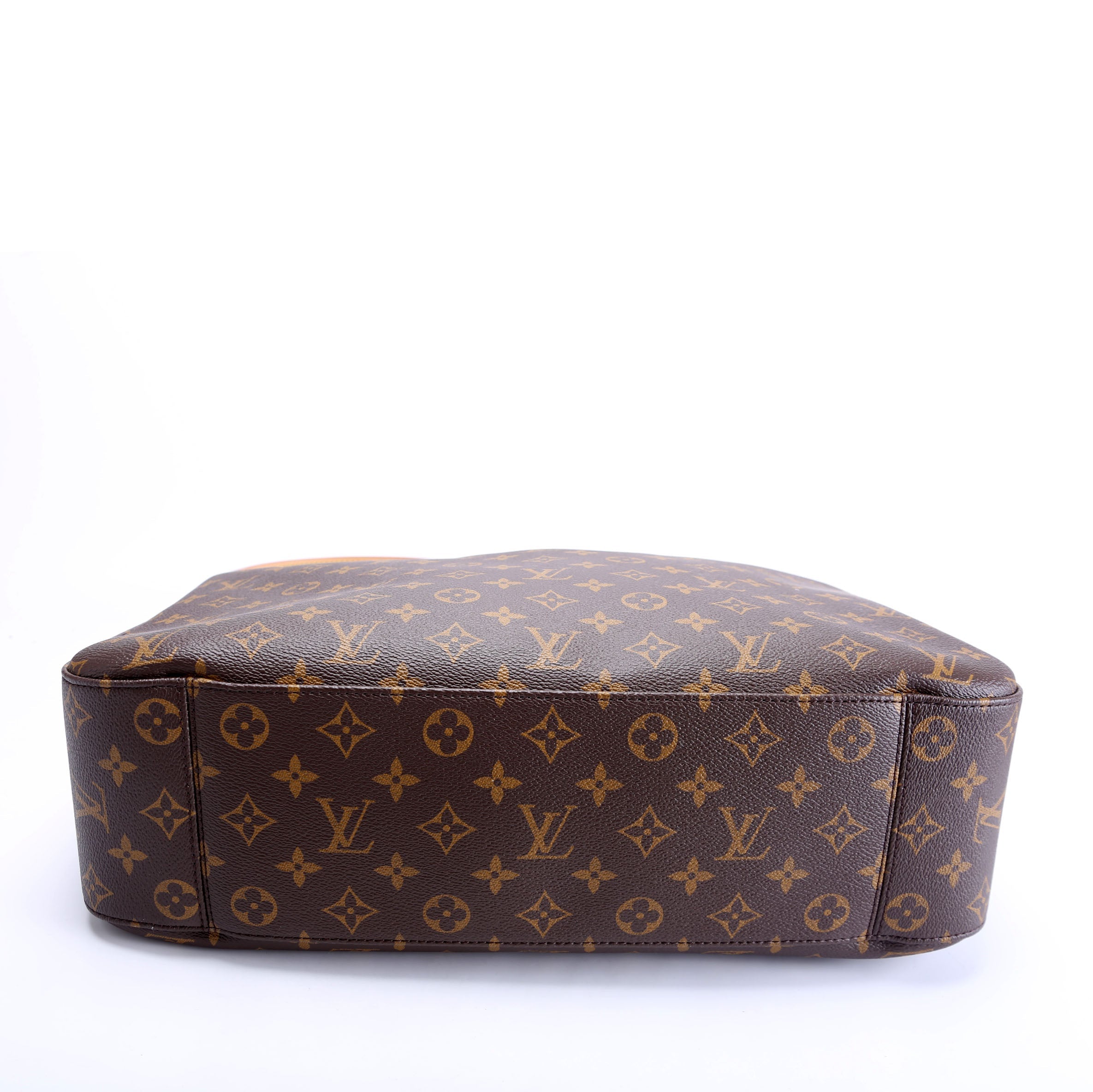 Slouchy MM Monogram Brown/Red