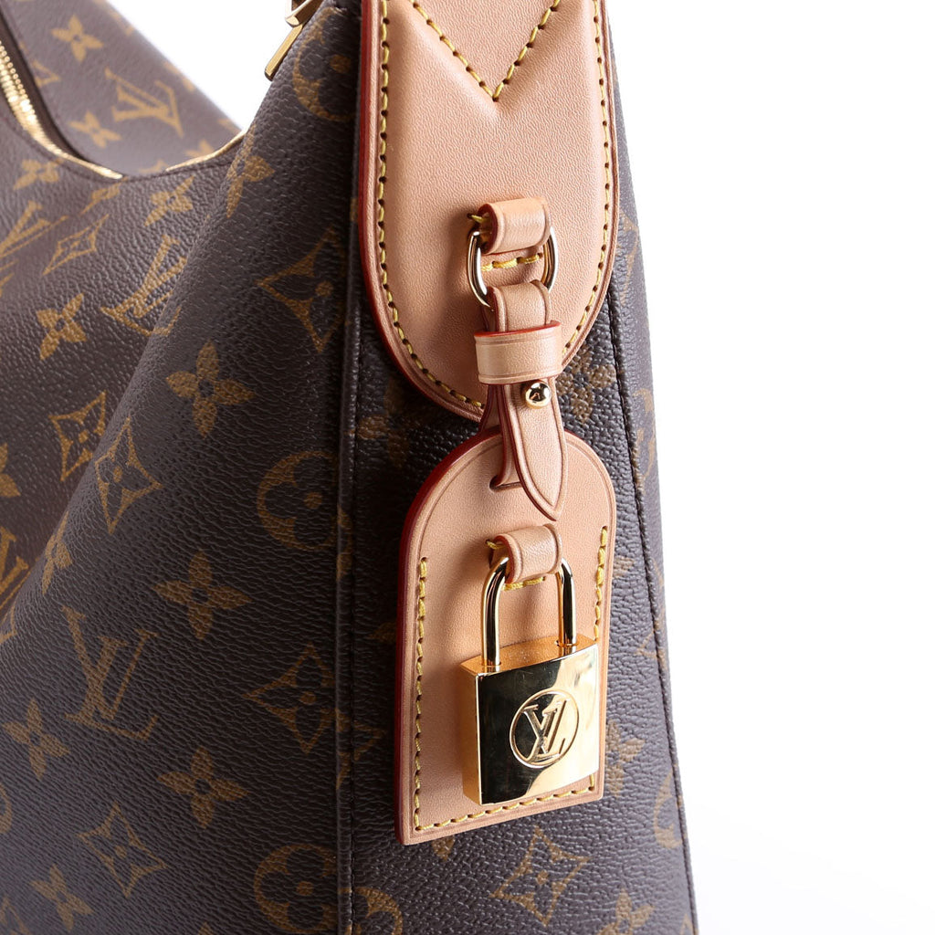 Slouchy MM Monogram Brown/Red