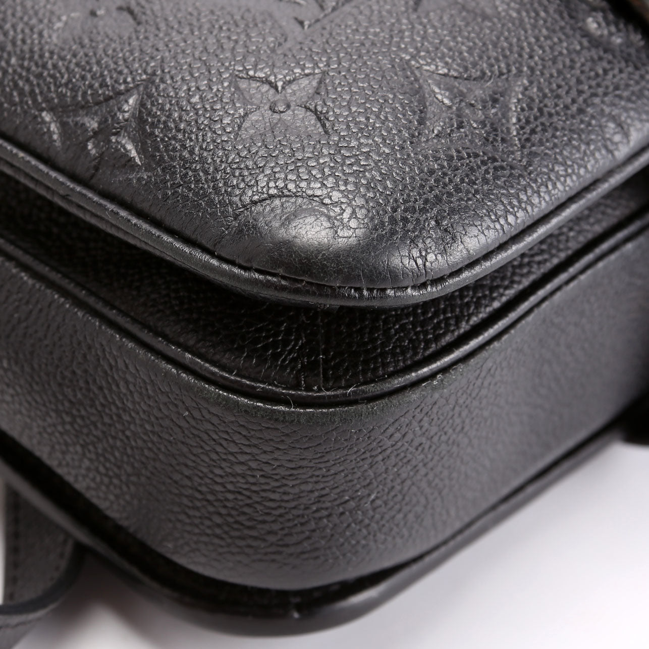 Pochette Metis Empreinte Black
