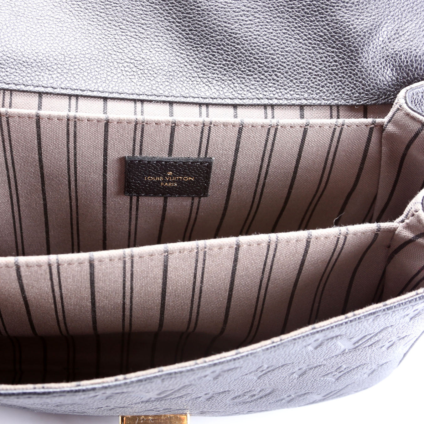 Pochette Metis Empreinte Black