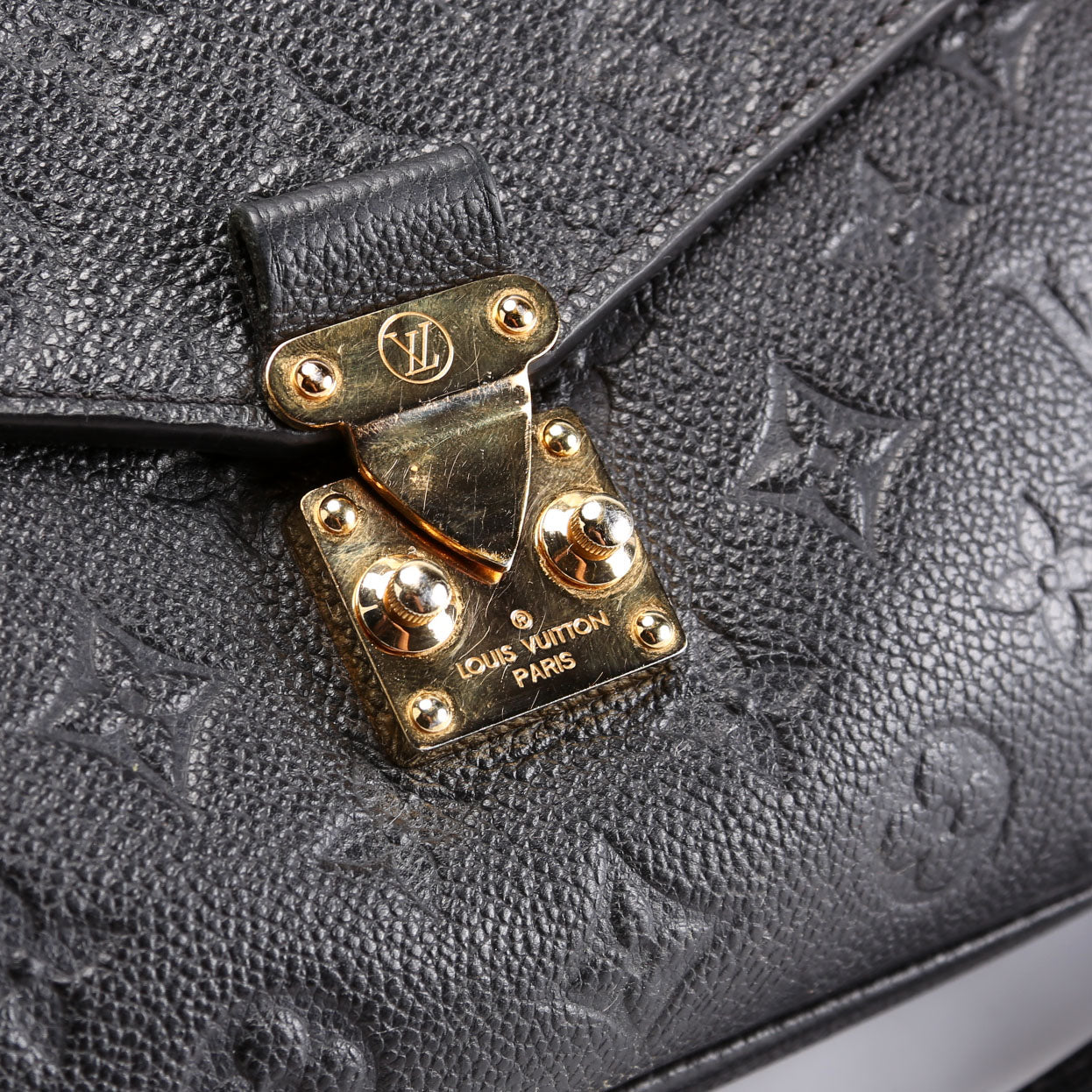 Pochette Metis Empreinte Black