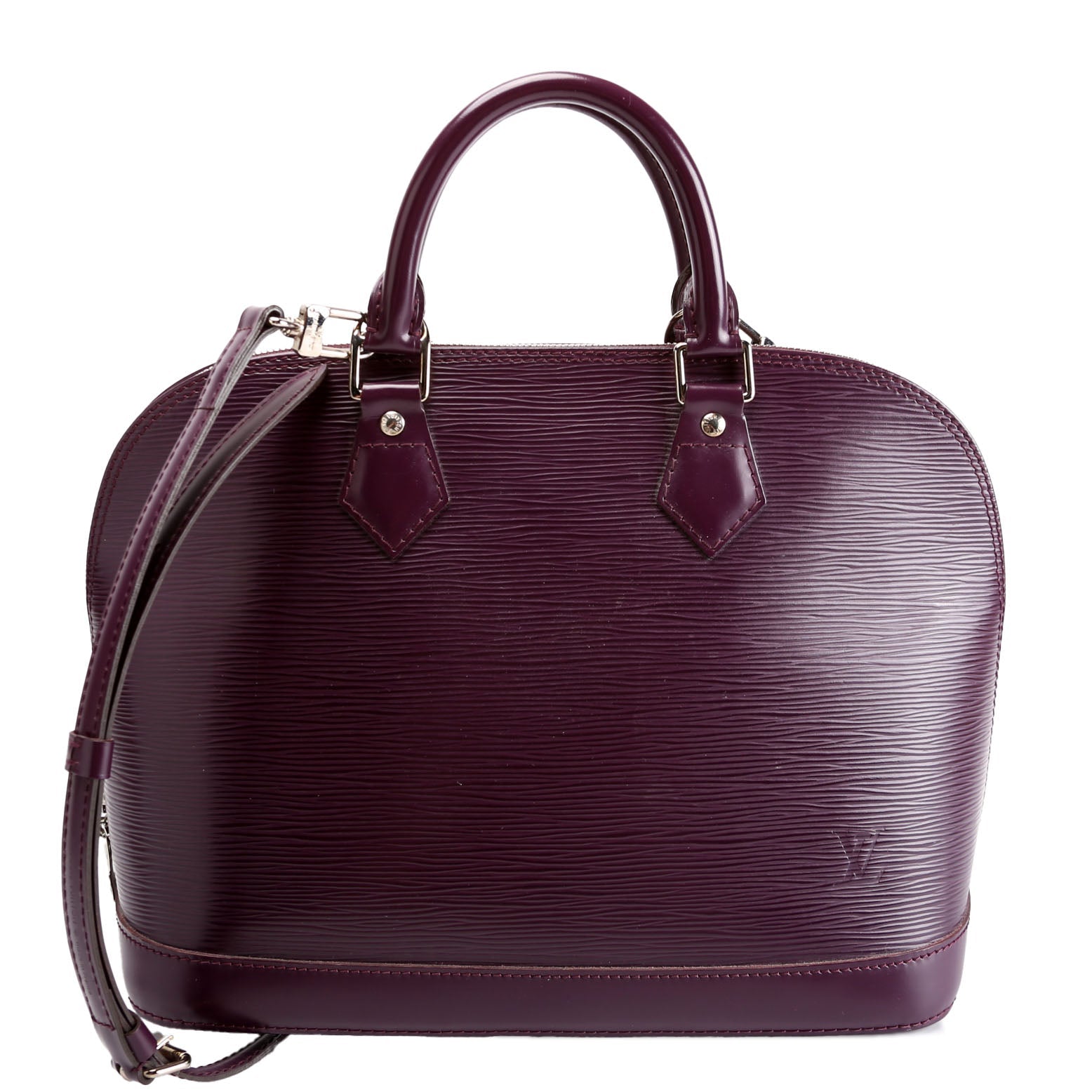 Alma With Strap Pm Epi Older Purple