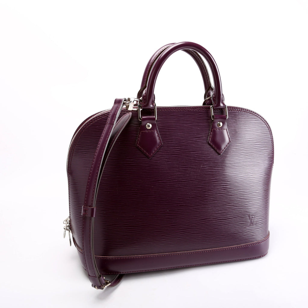 Alma With Strap Pm Epi Older Purple