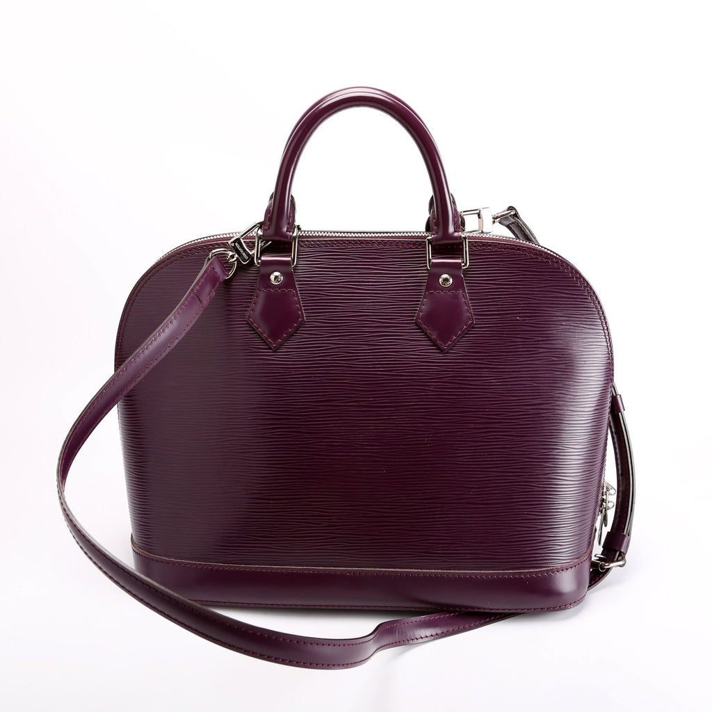 Alma With Strap Pm Epi Older Purple